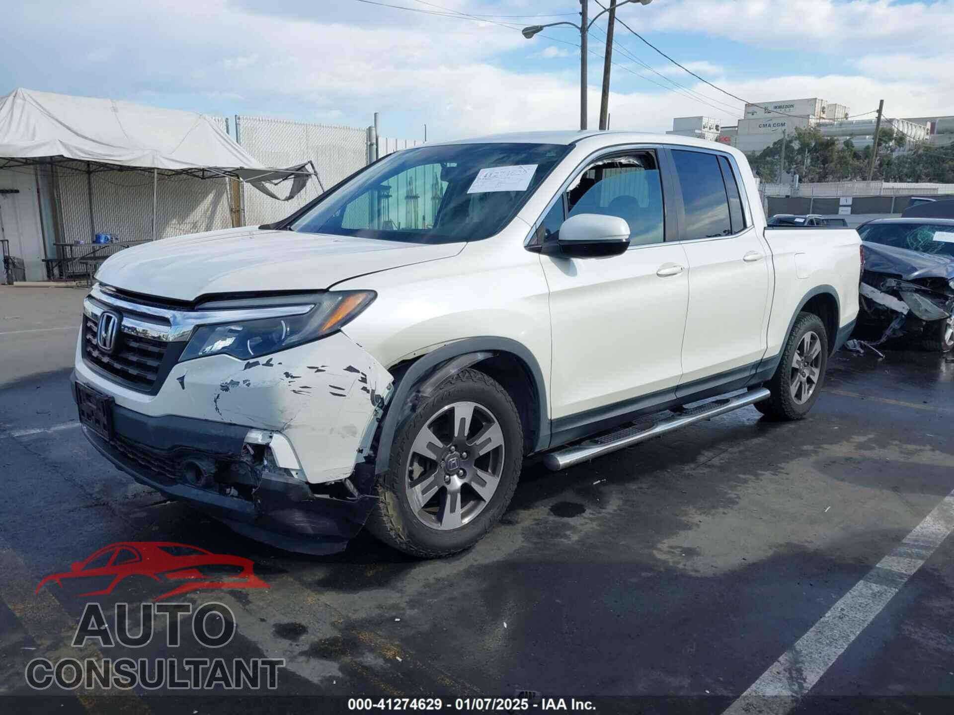 HONDA RIDGELINE 2017 - 5FPYK2F63HB003614