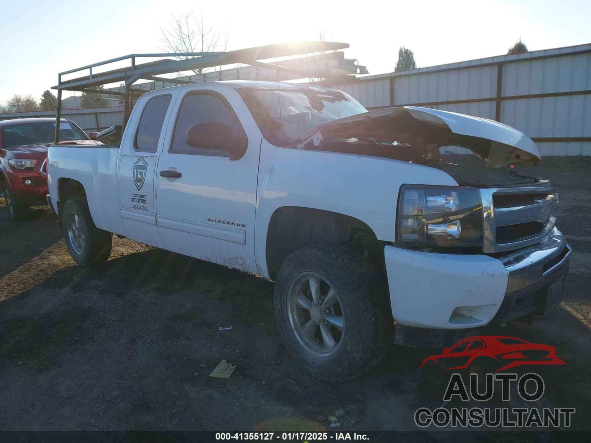 CHEVROLET SILVERADO 1500 2011 - 1GCRKSE36BZ184827