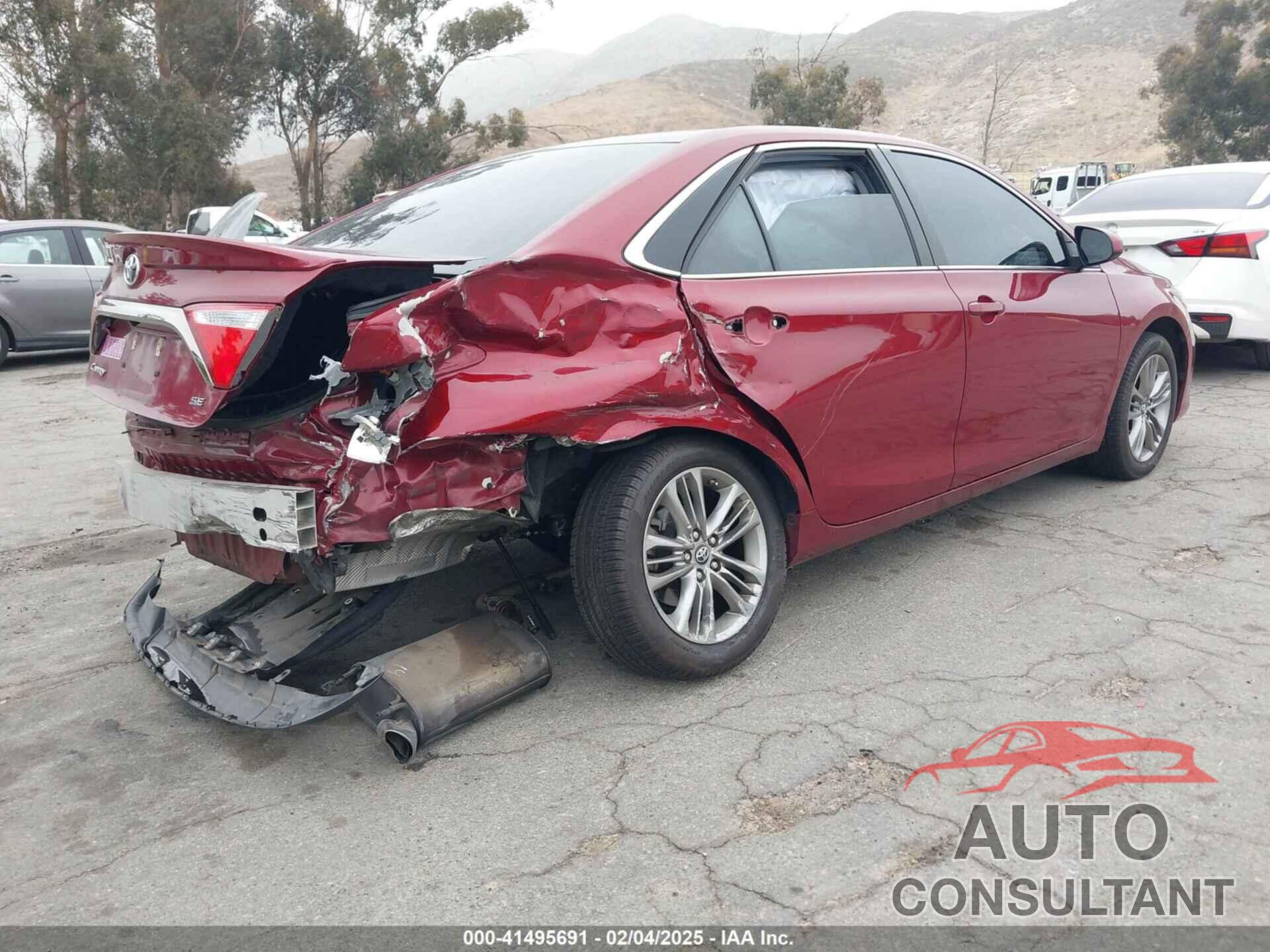 TOYOTA CAMRY 2017 - 4T1BF1FK2HU808257