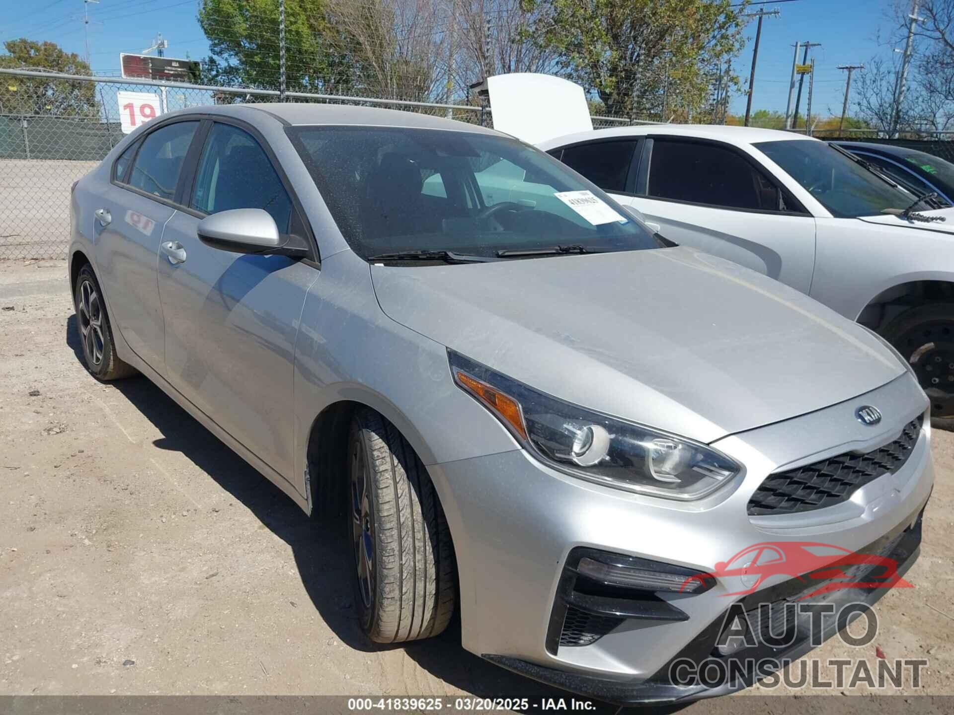 KIA FORTE 2019 - 3KPF24AD3KE132161