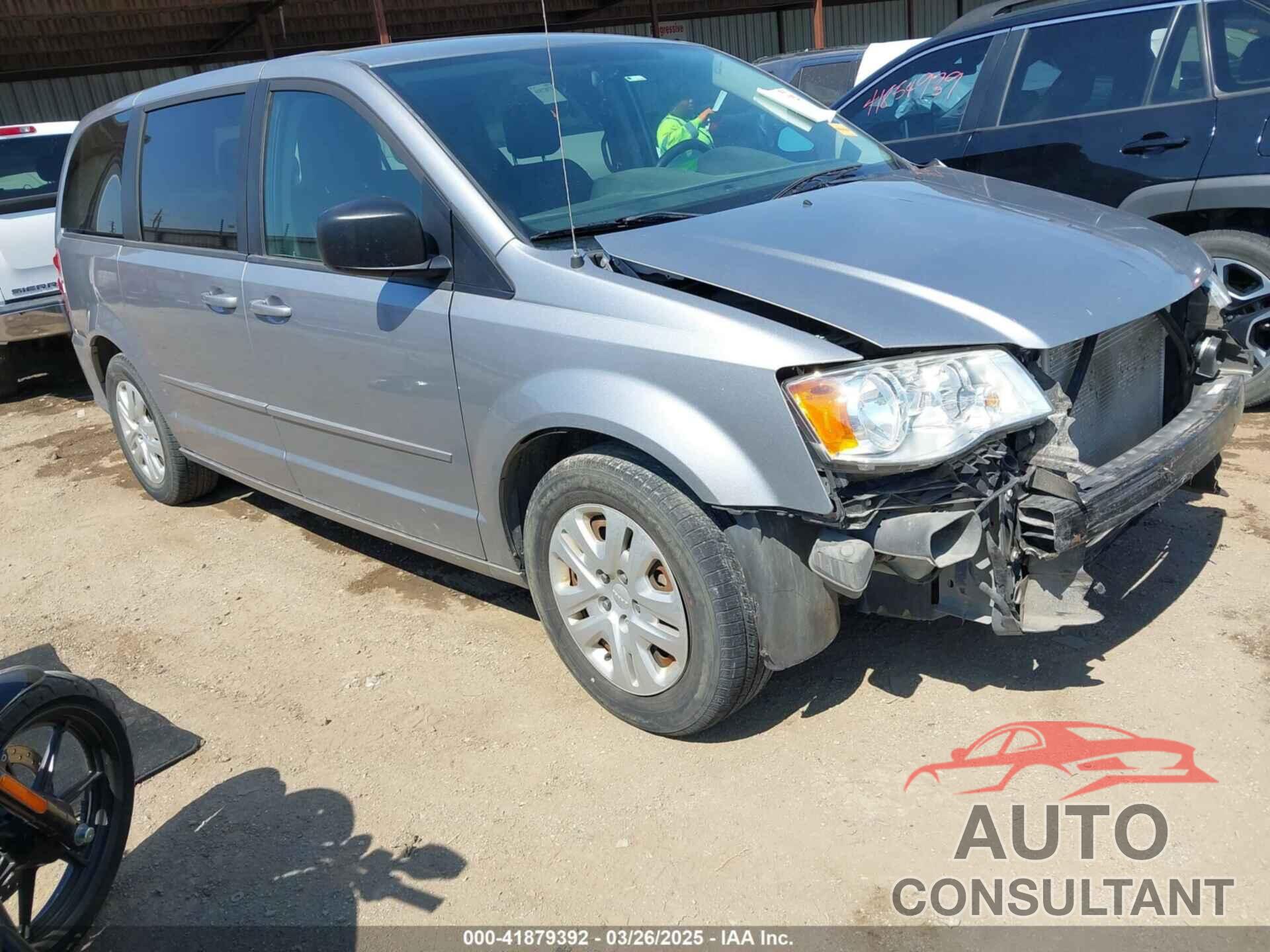 DODGE GRAND CARAVAN 2016 - 2C4RDGBG5GR359343