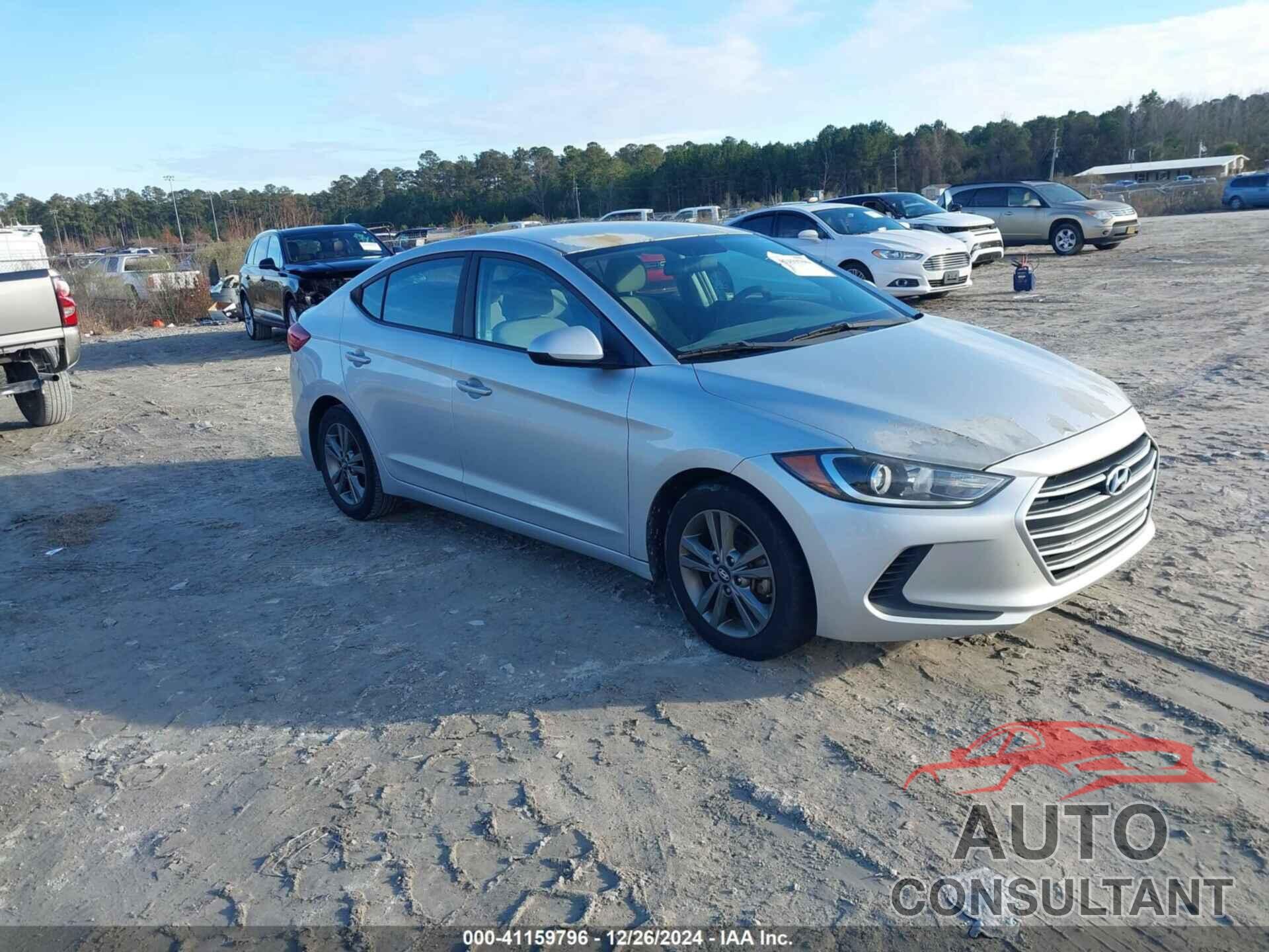 HYUNDAI ELANTRA 2017 - 5NPD84LF3HH159854