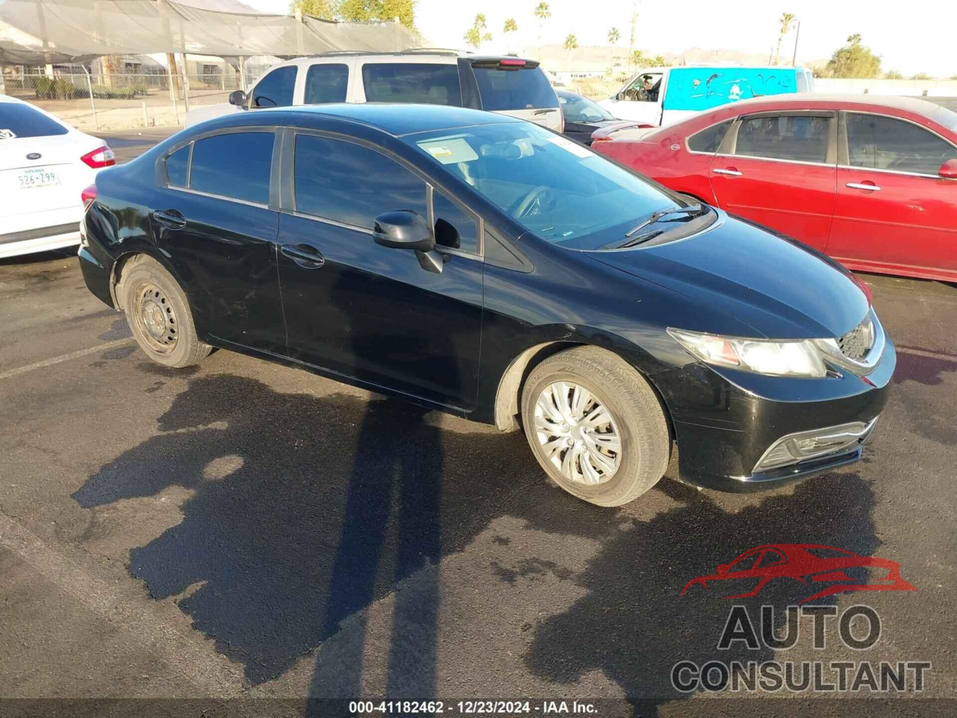 HONDA CIVIC 2013 - 2HGFB2F5XDH578421