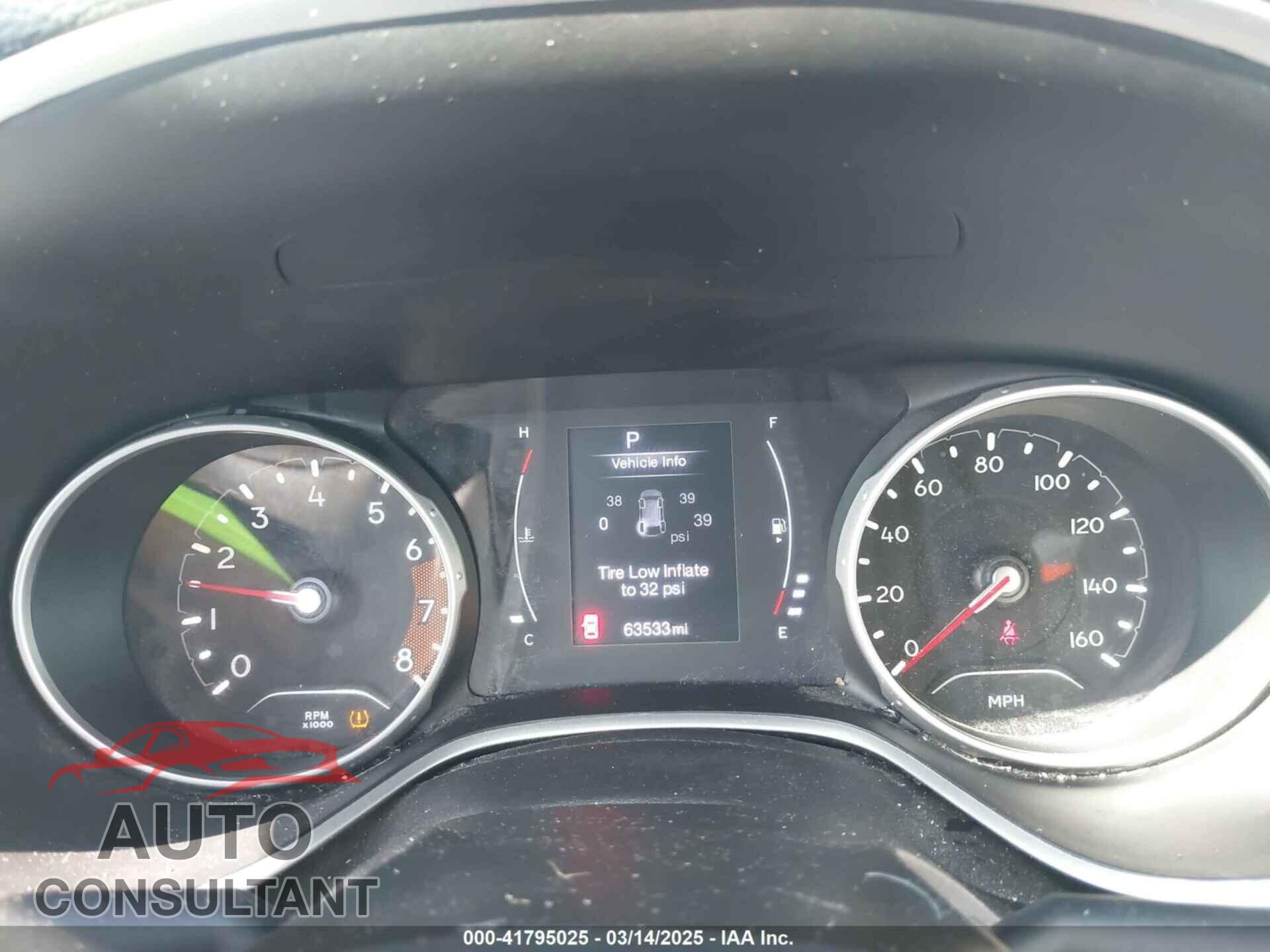 JEEP COMPASS 2020 - 3C4NJDBB9LT139429