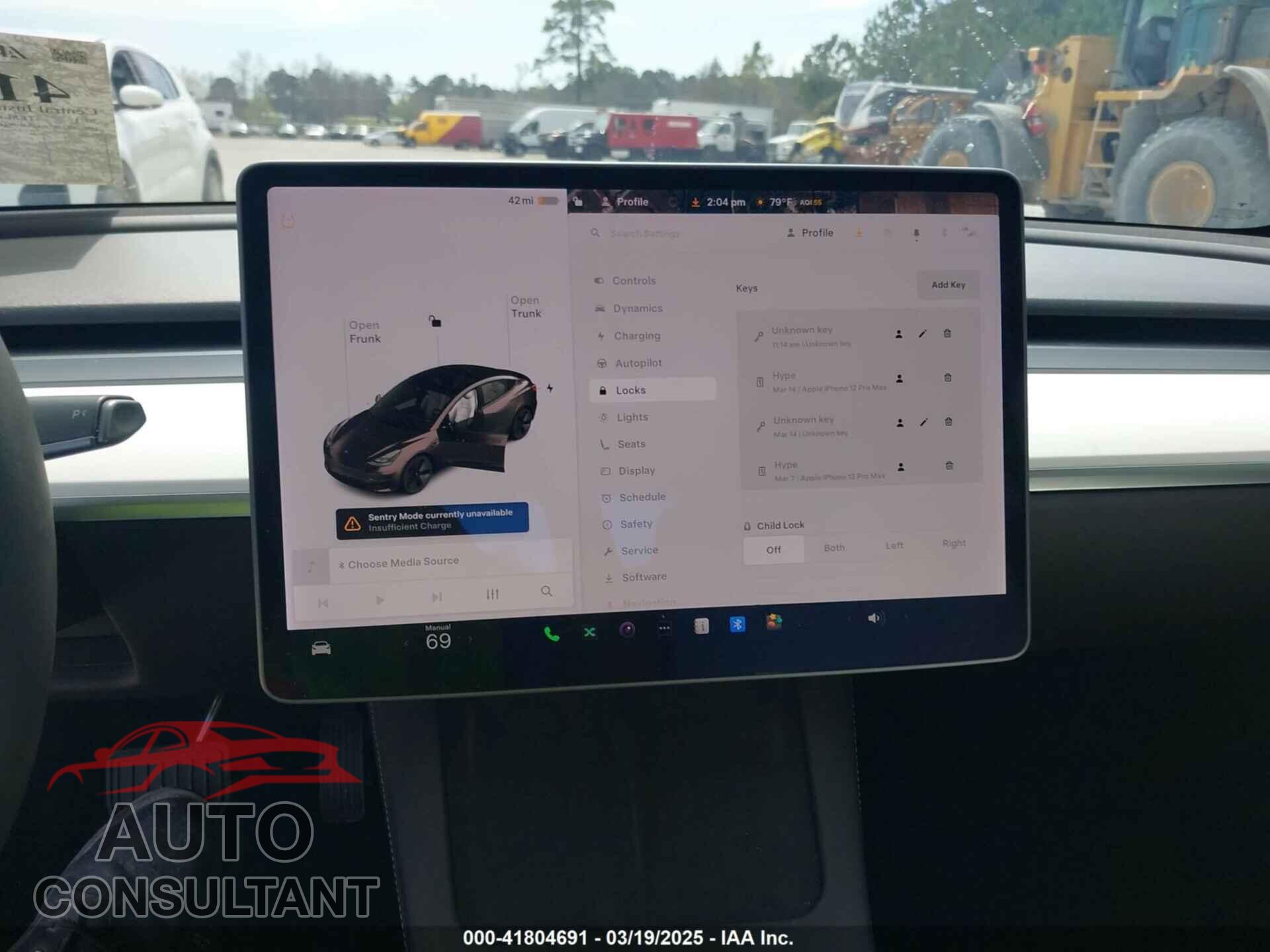 TESLA MODEL 3 2021 - 5YJ3E1EA7MF094438