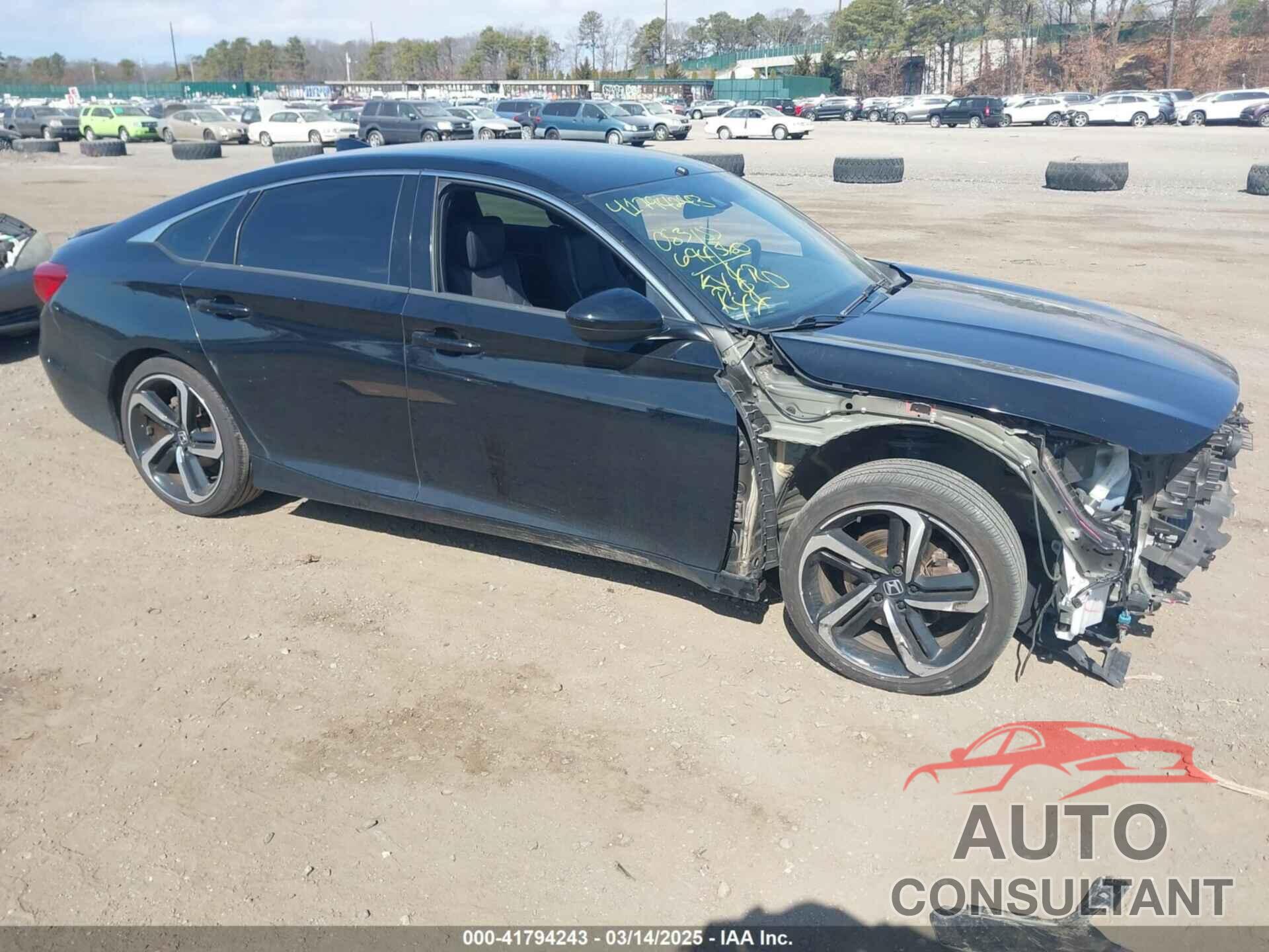 HONDA ACCORD 2018 - 1HGCV1F32JA186823