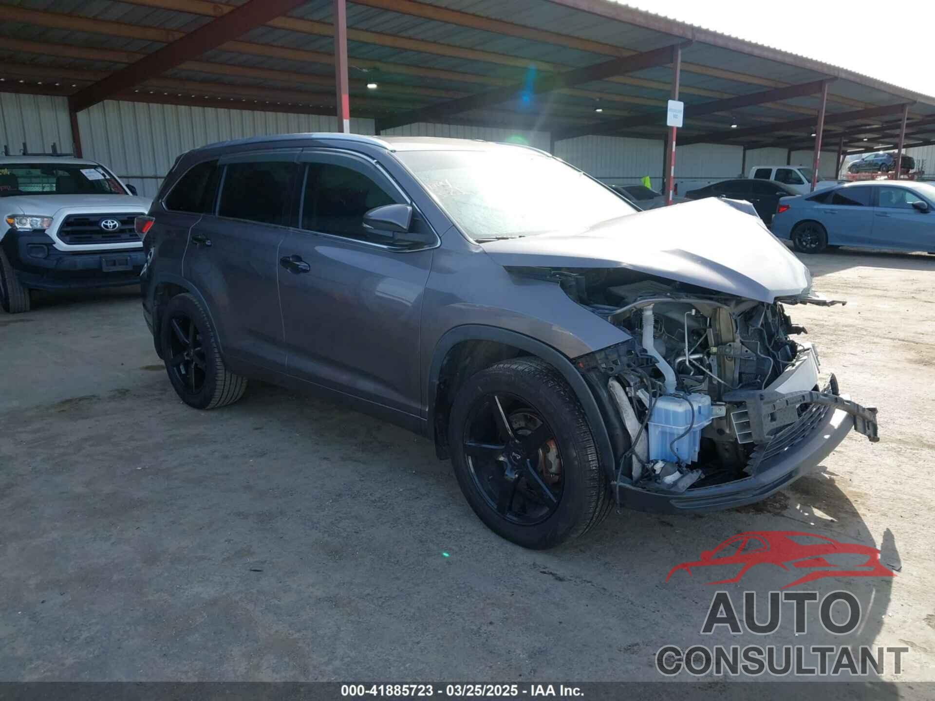 TOYOTA HIGHLANDER 2015 - 5TDJKRFH0FS215917