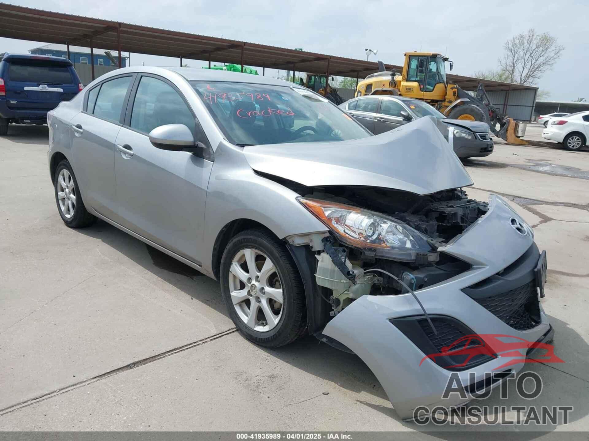 MAZDA MAZDA3 2010 - JM1BL1SF3A1352878