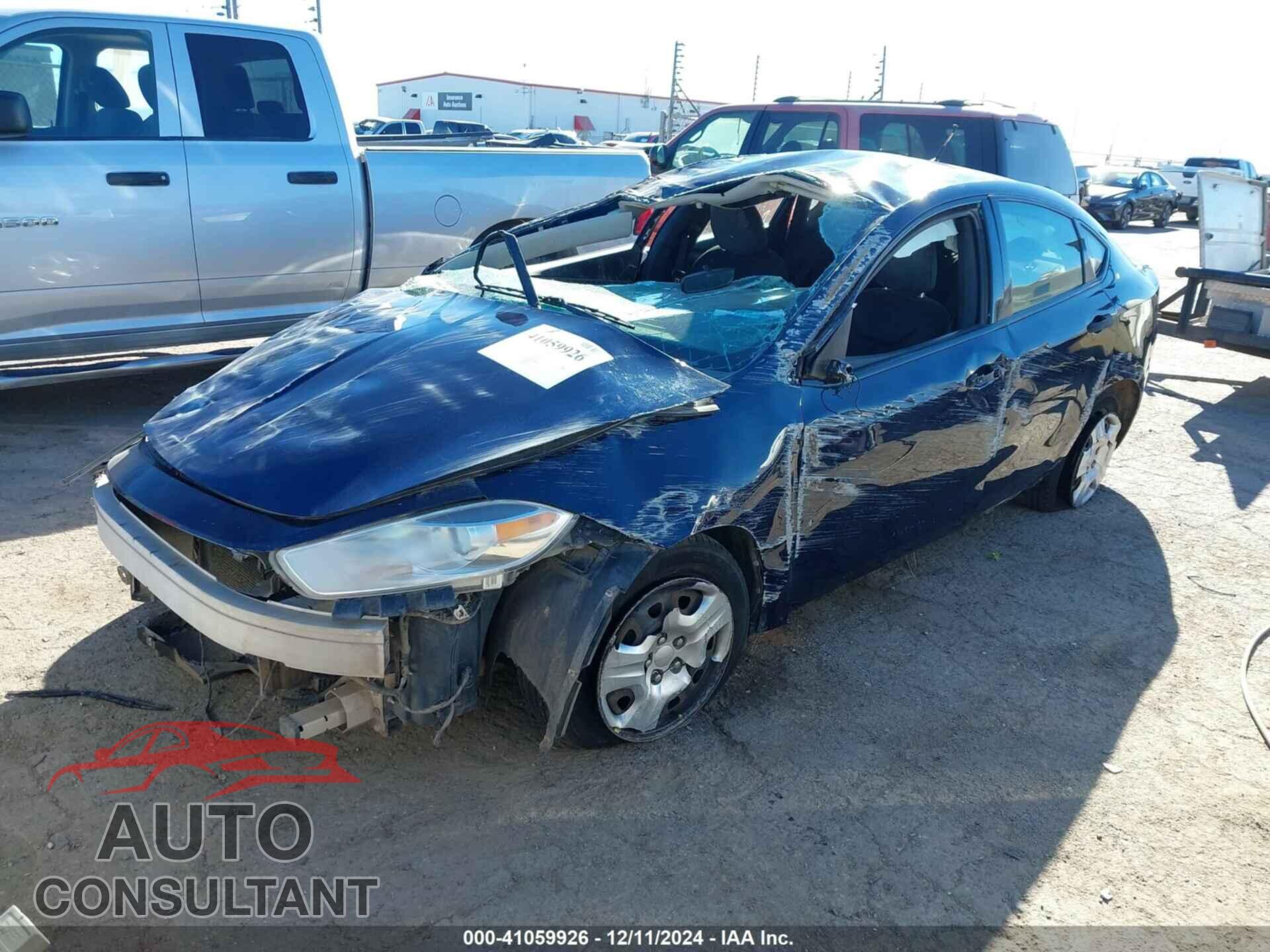 DODGE DART 2013 - 1C3CDFAA3DD247169