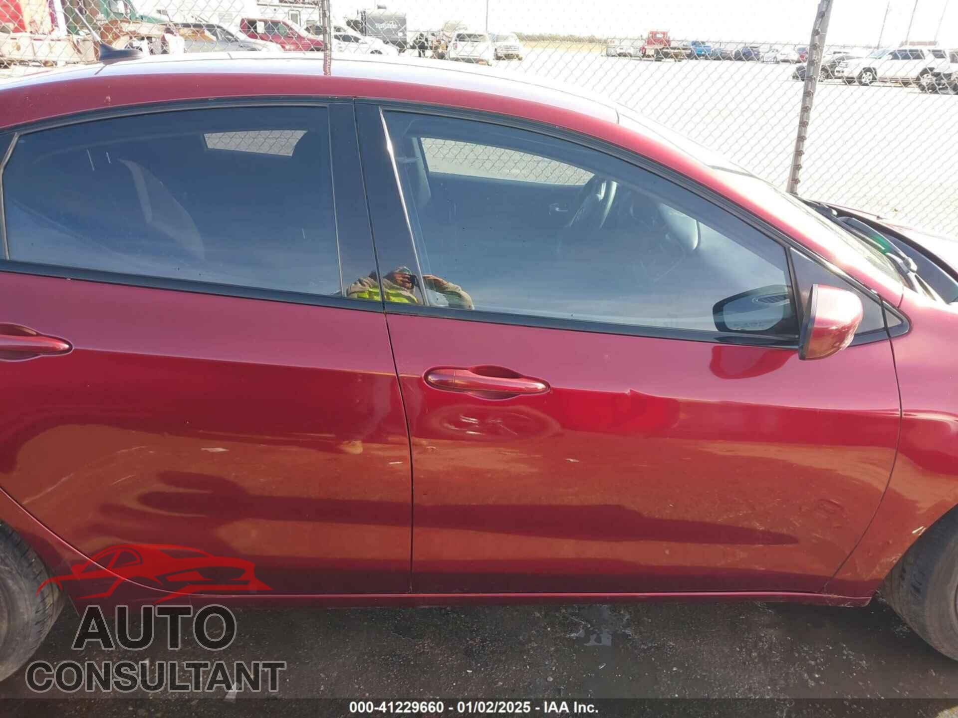 DODGE DART 2015 - 1C3CDFBB4FD315182