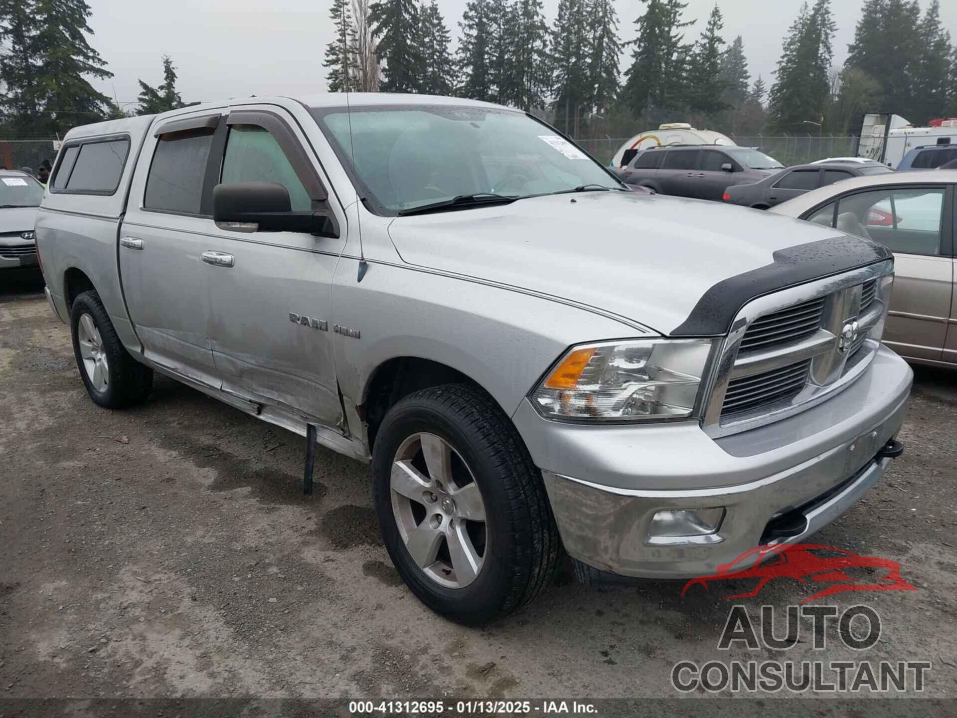 DODGE RAM 1500 2009 - 1D3HV13T49S817044