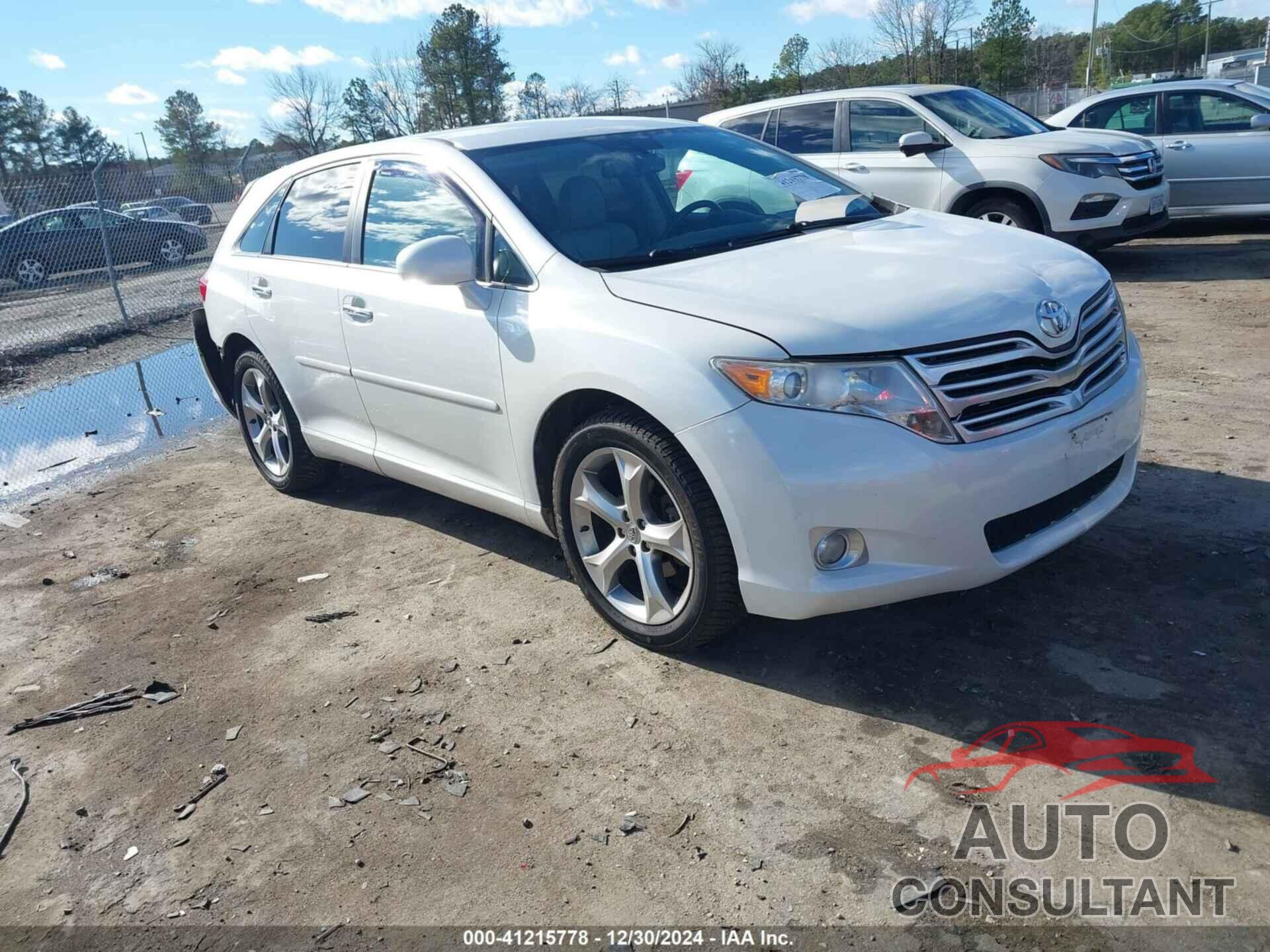 TOYOTA VENZA 2009 - 4T3BK11A29U012501