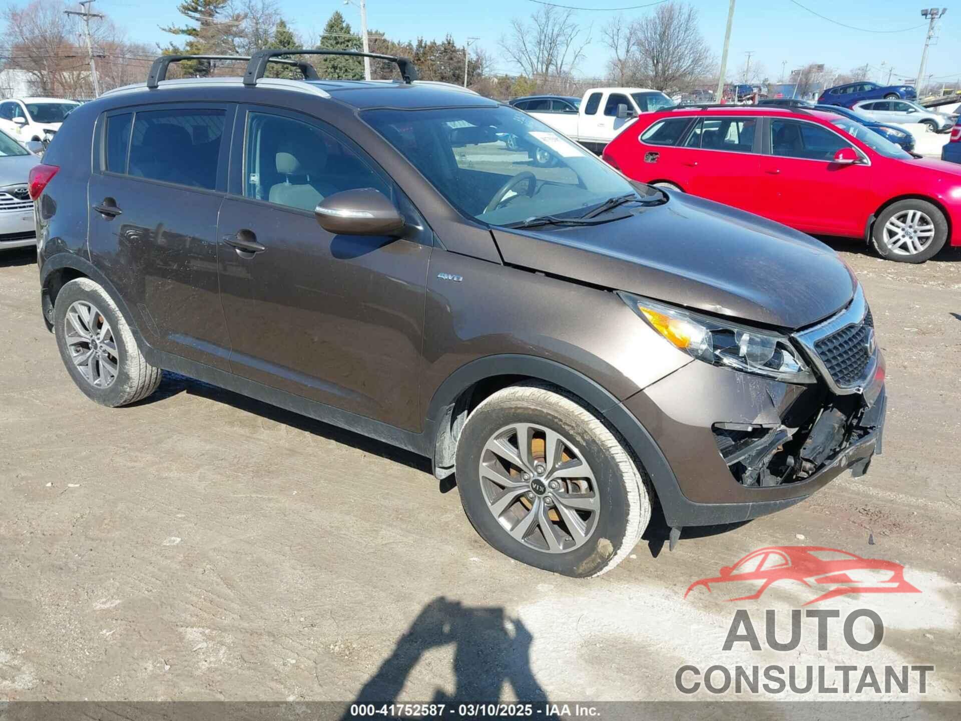 KIA SPORTAGE 2014 - KNDPBCAC7E7604243
