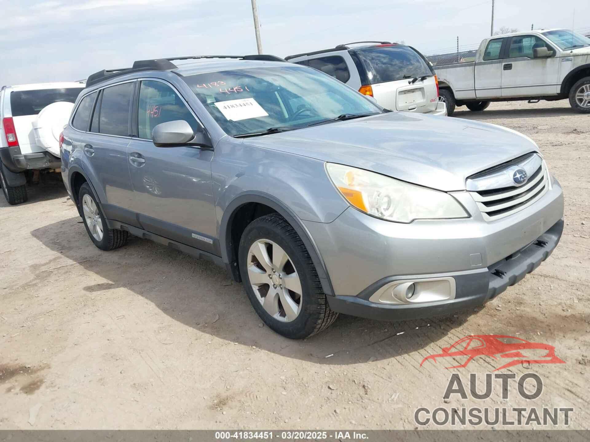 SUBARU OUTBACK 2010 - 4S4BRCCC9A3384099