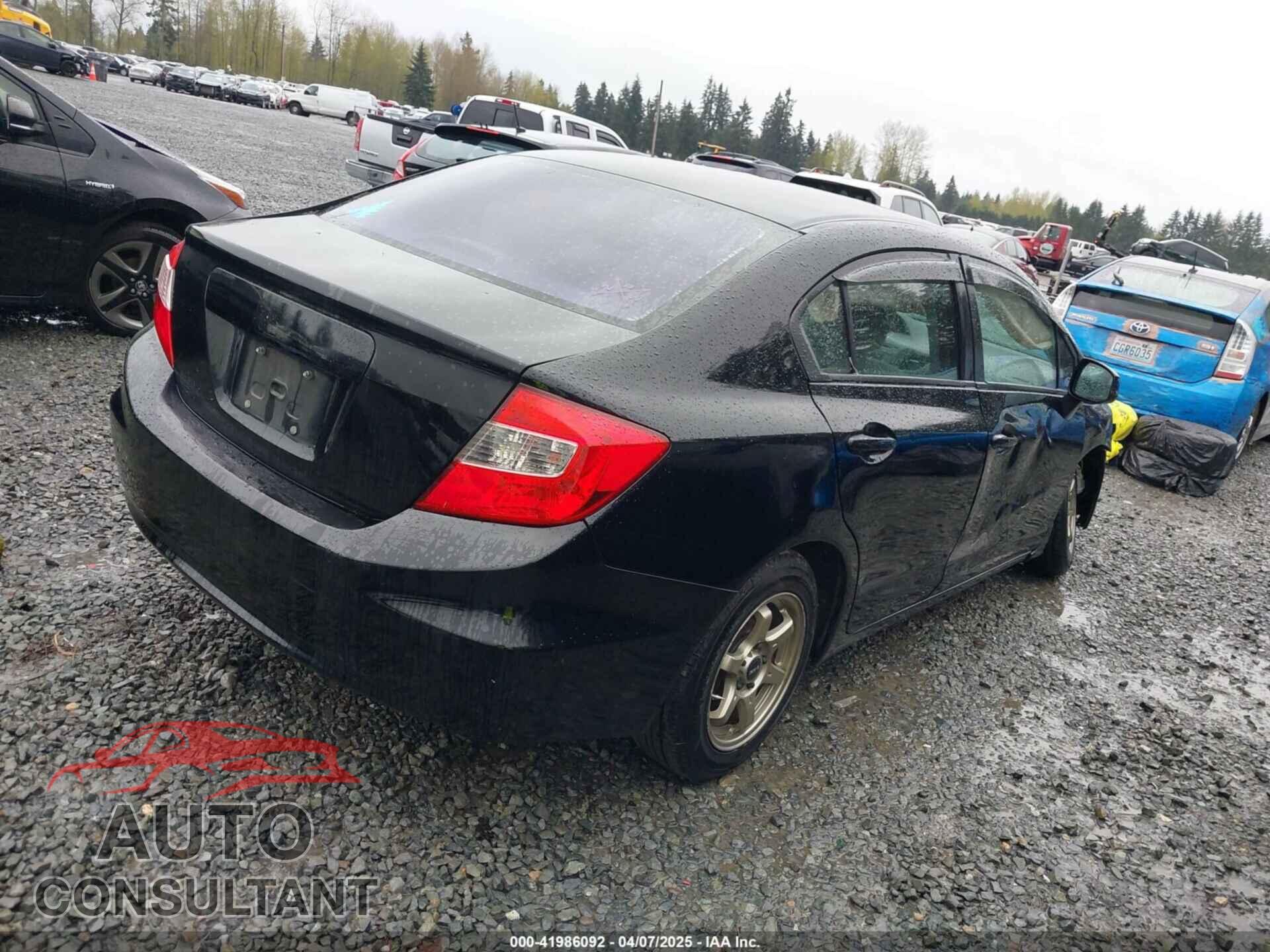 HONDA CIVIC 2012 - 19XFB2F53CE075371