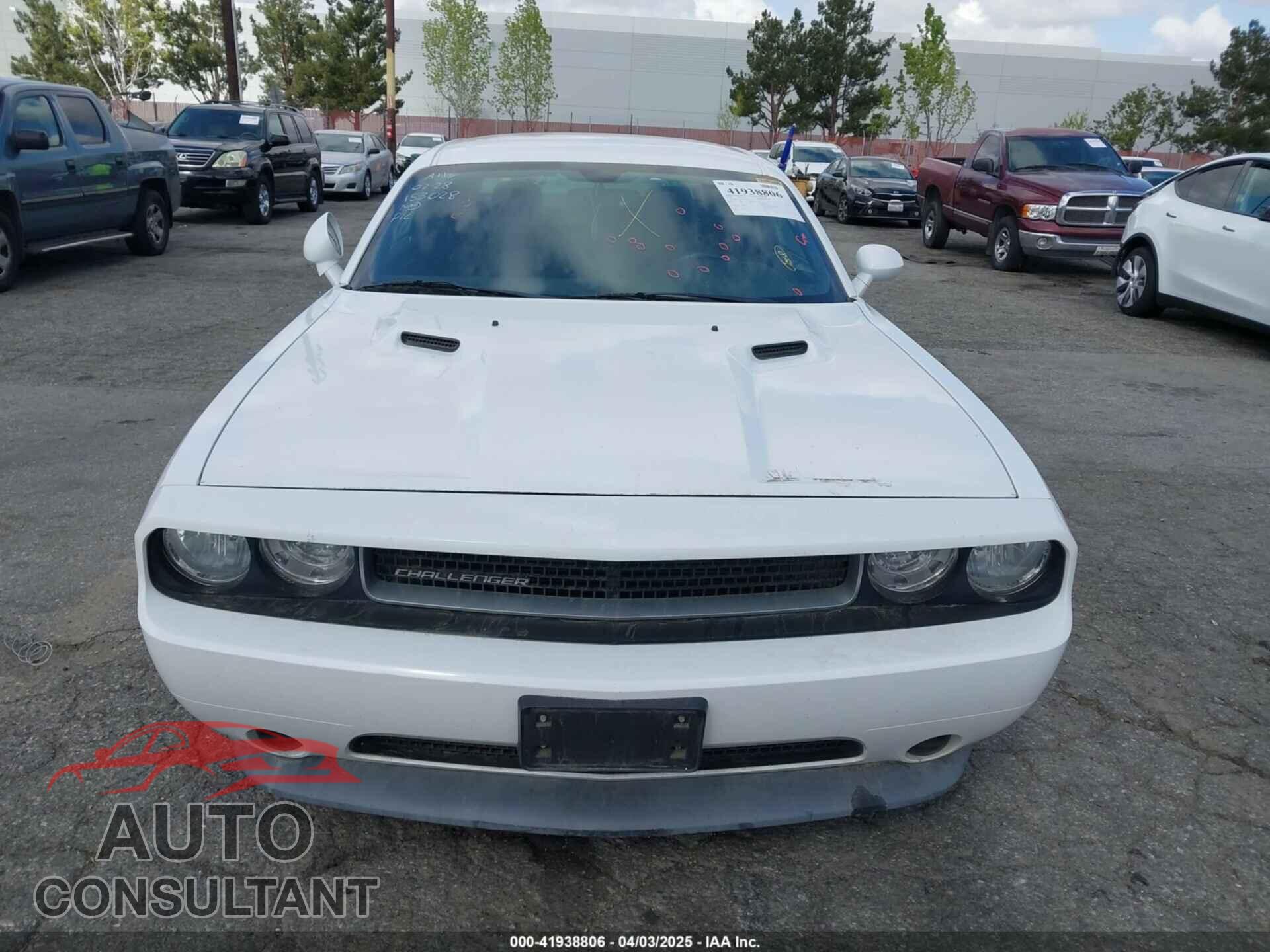DODGE CHALLENGER 2014 - 2C3CDYAG2EH153028