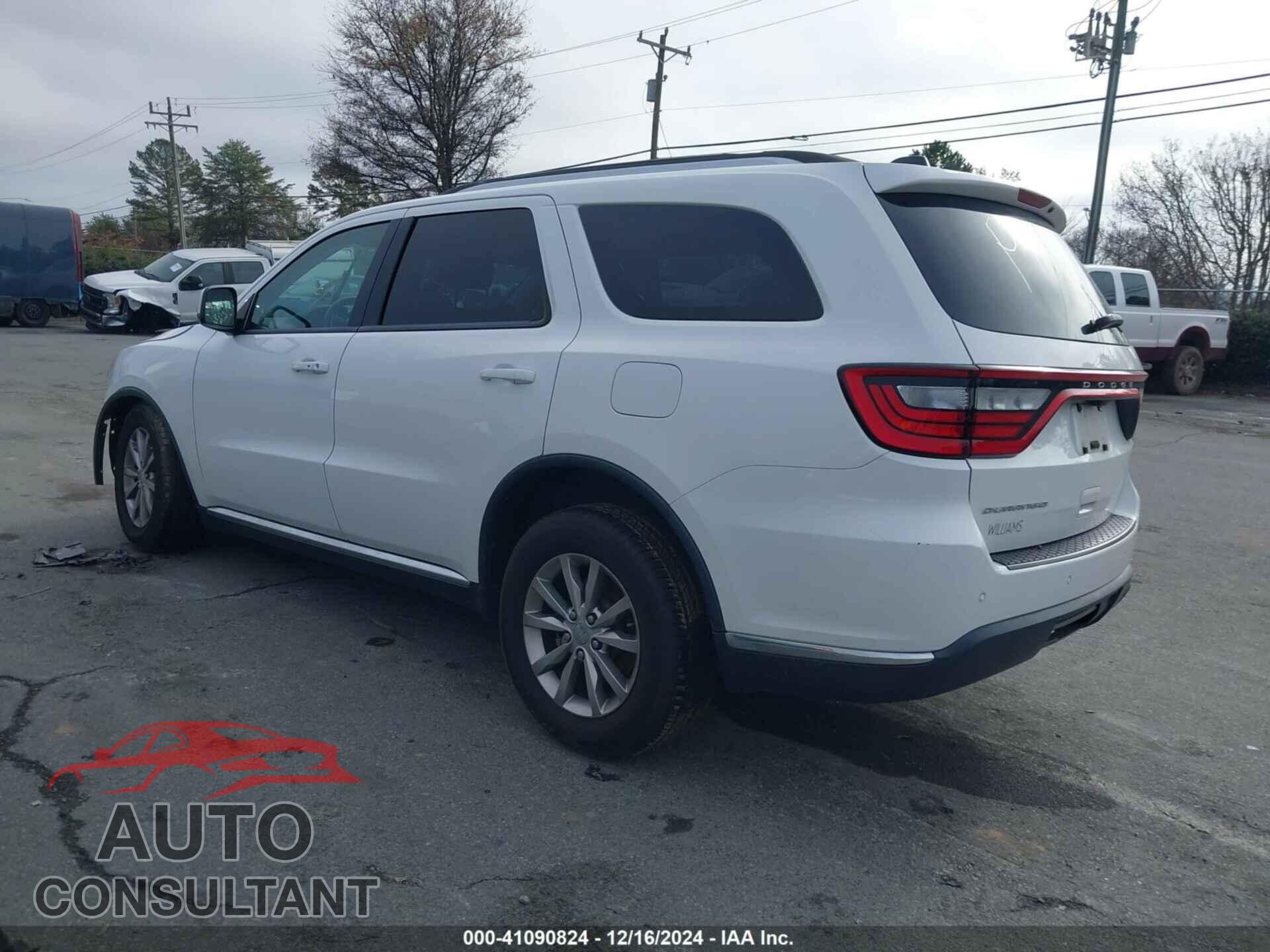DODGE DURANGO 2016 - 1C4RDHAG4GC459711