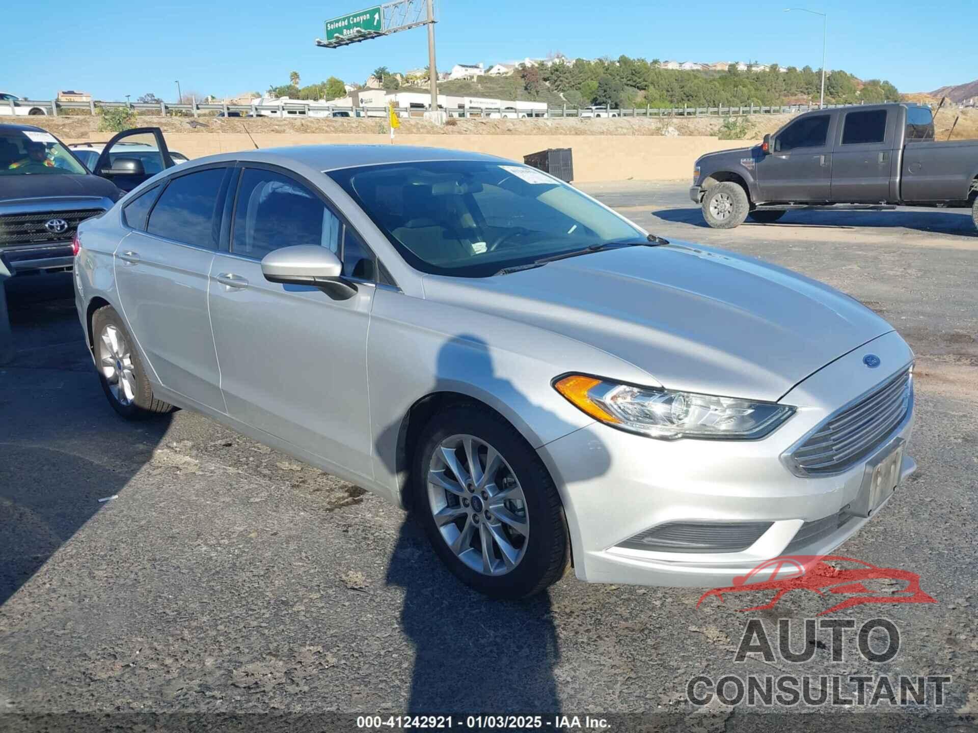 FORD FUSION 2017 - 3FA6P0H75HR294455