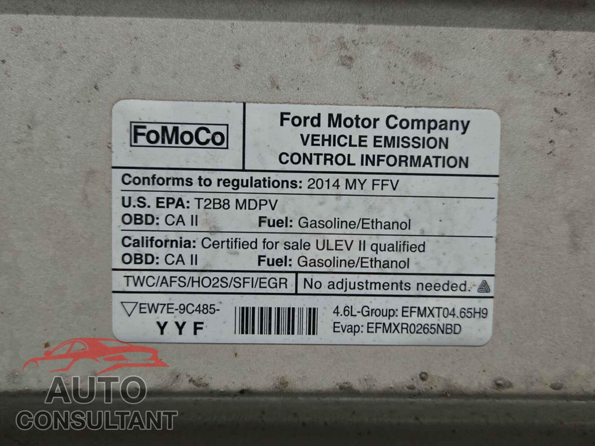 FORD ECONOLINE 2014 - 1FMNE1BW7EDA37105