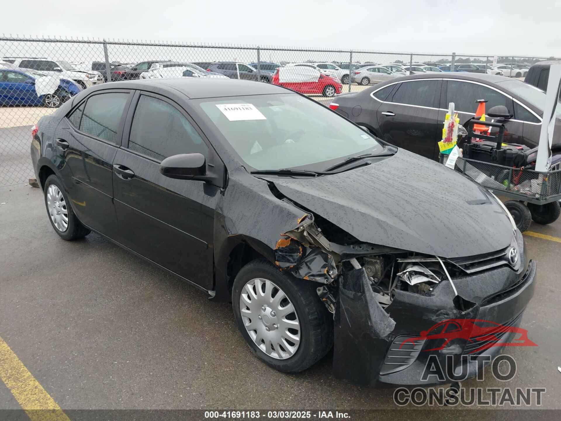 TOYOTA COROLLA 2016 - 5YFBURHE0GP394083