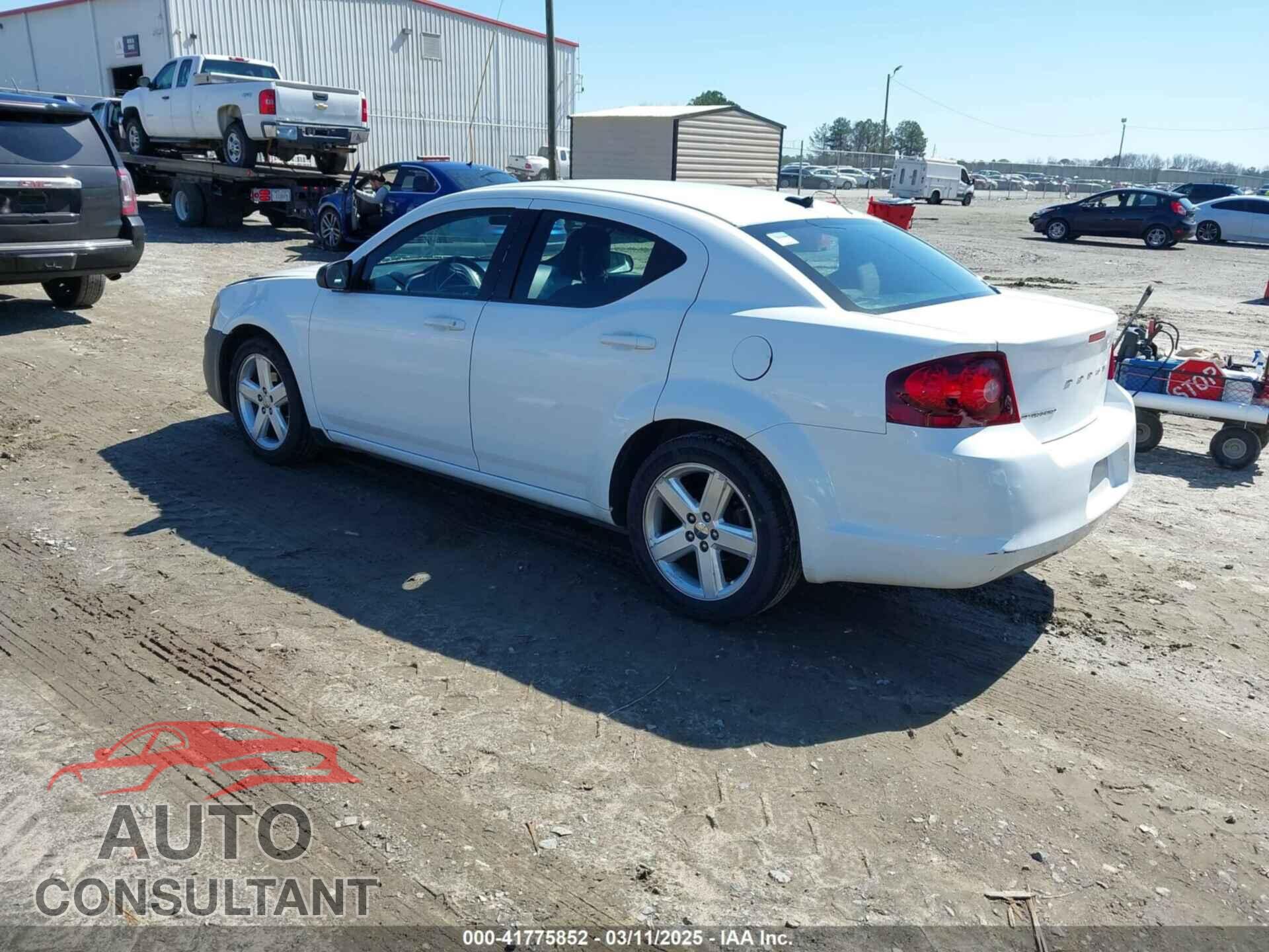 DODGE AVENGER 2013 - 1C3CDZAB3DN636639
