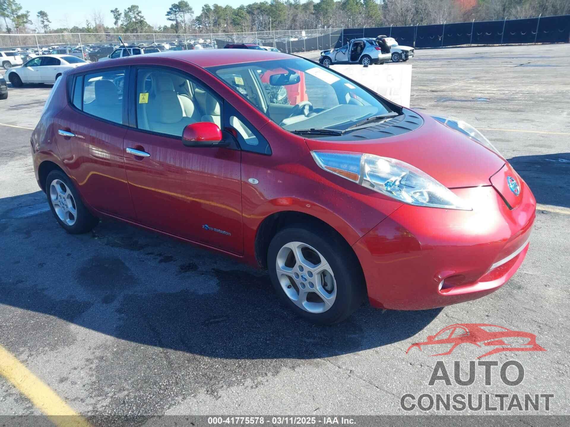 NISSAN LEAF 2012 - JN1AZ0CP7CT018794