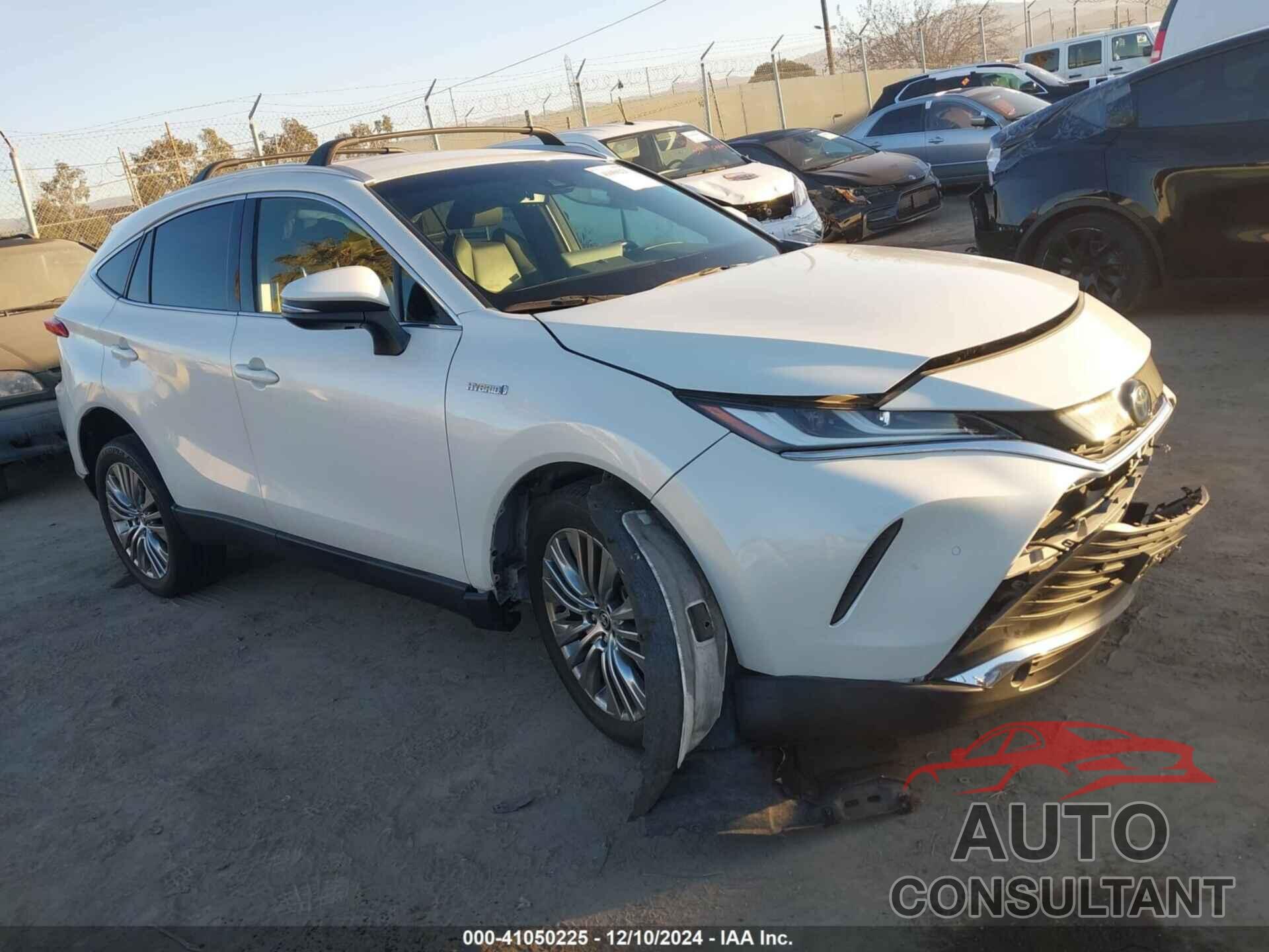 TOYOTA VENZA 2021 - JTEAAAAH5MJ037827