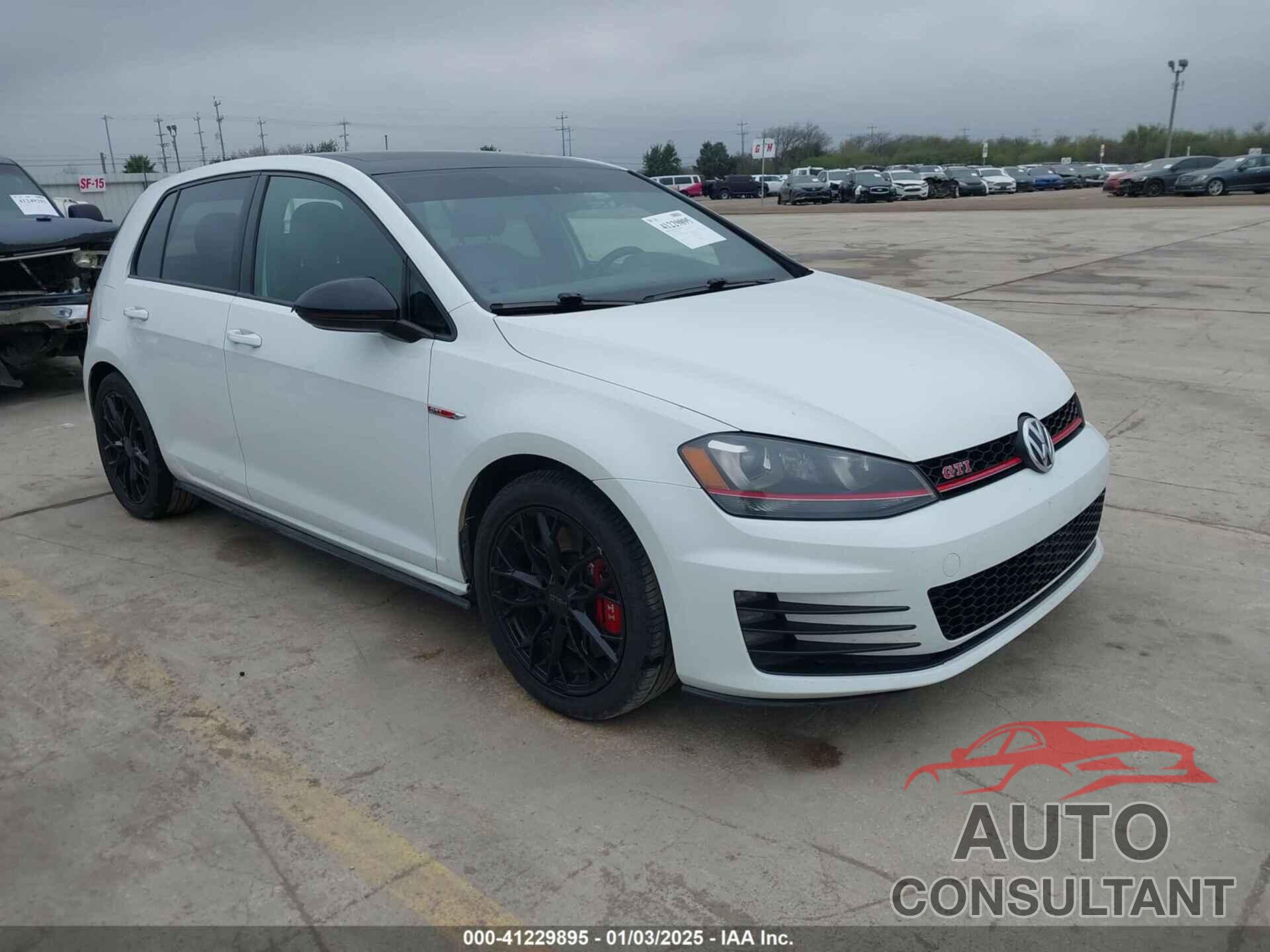 VOLKSWAGEN GOLF GTI 2016 - 3VW547AU2GM040248