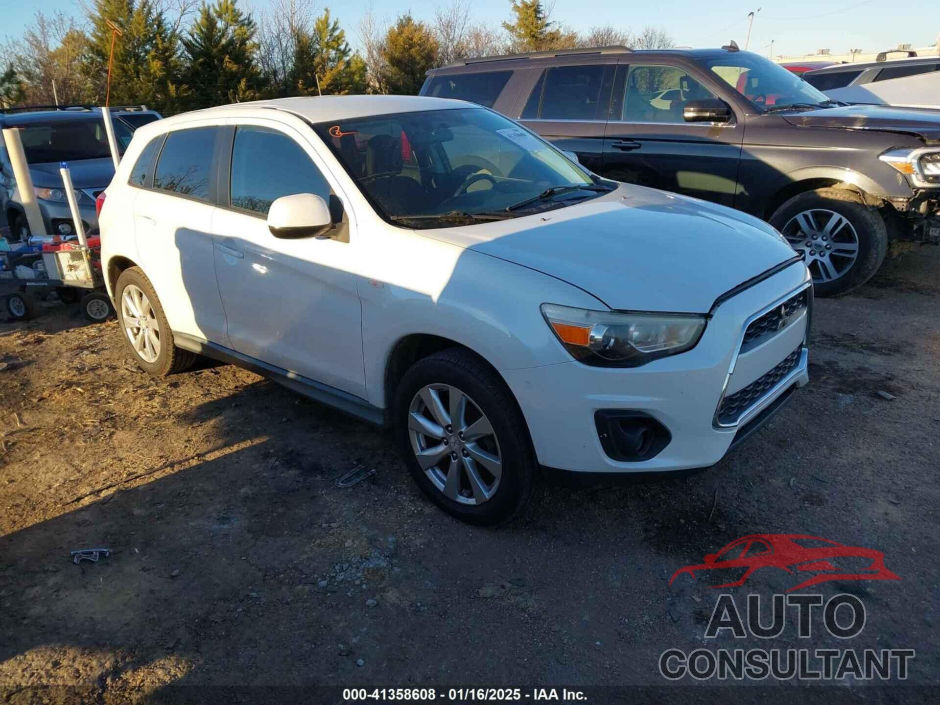 MITSUBISHI OUTLANDER SPORT 2013 - 4A4AP3AUXDE022477