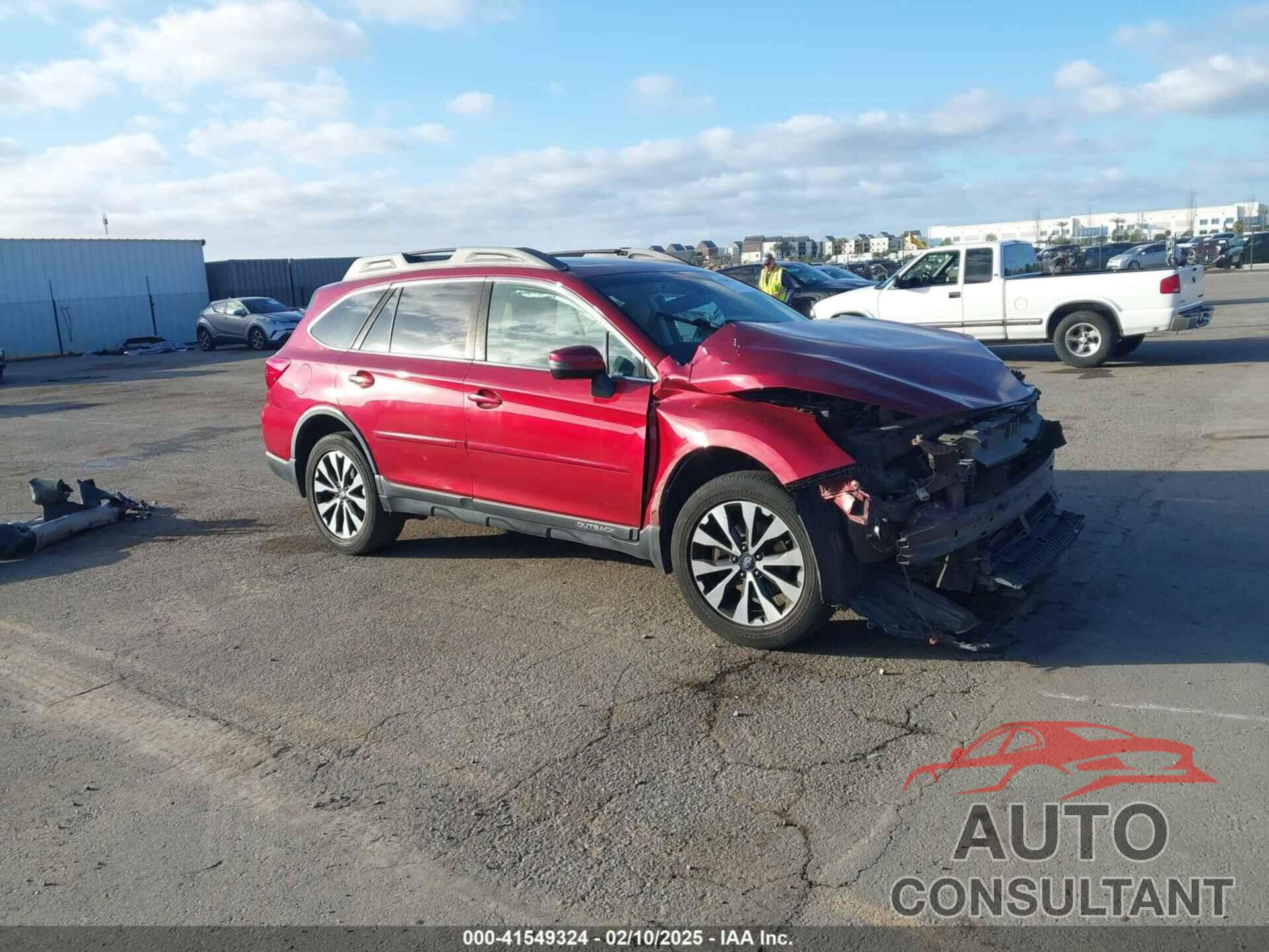 SUBARU OUTBACK 2017 - 4S4BSANC8H3356617