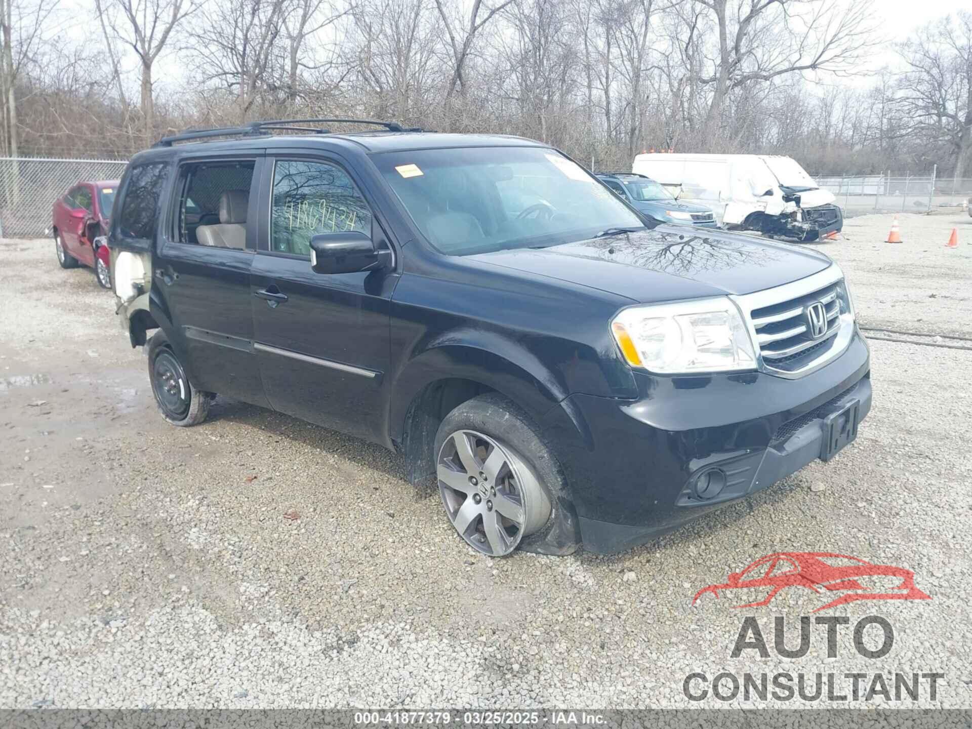 HONDA PILOT 2012 - 5FNYF4H98CB034737