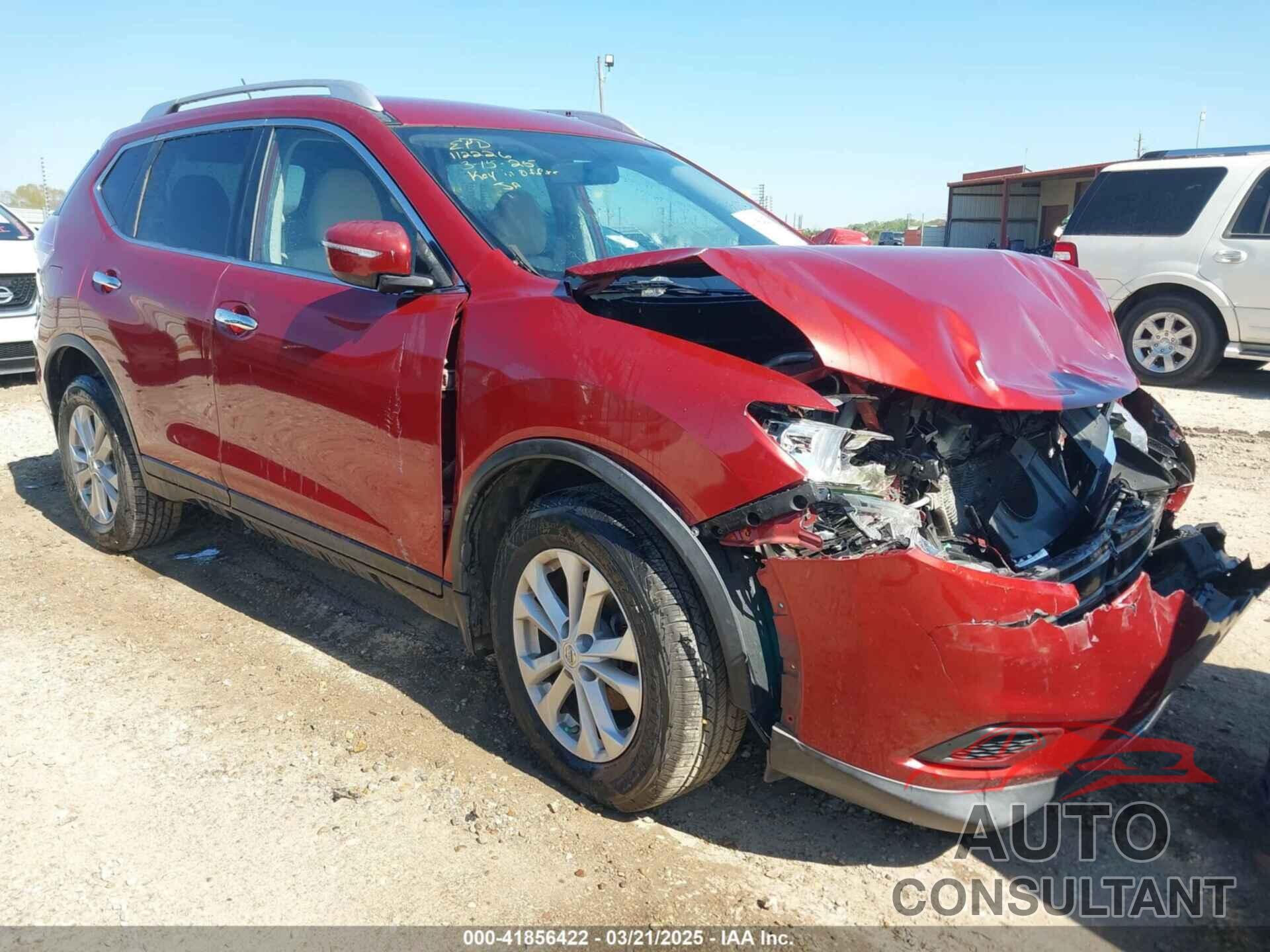 NISSAN ROGUE 2015 - KNMAT2MT3FP515442