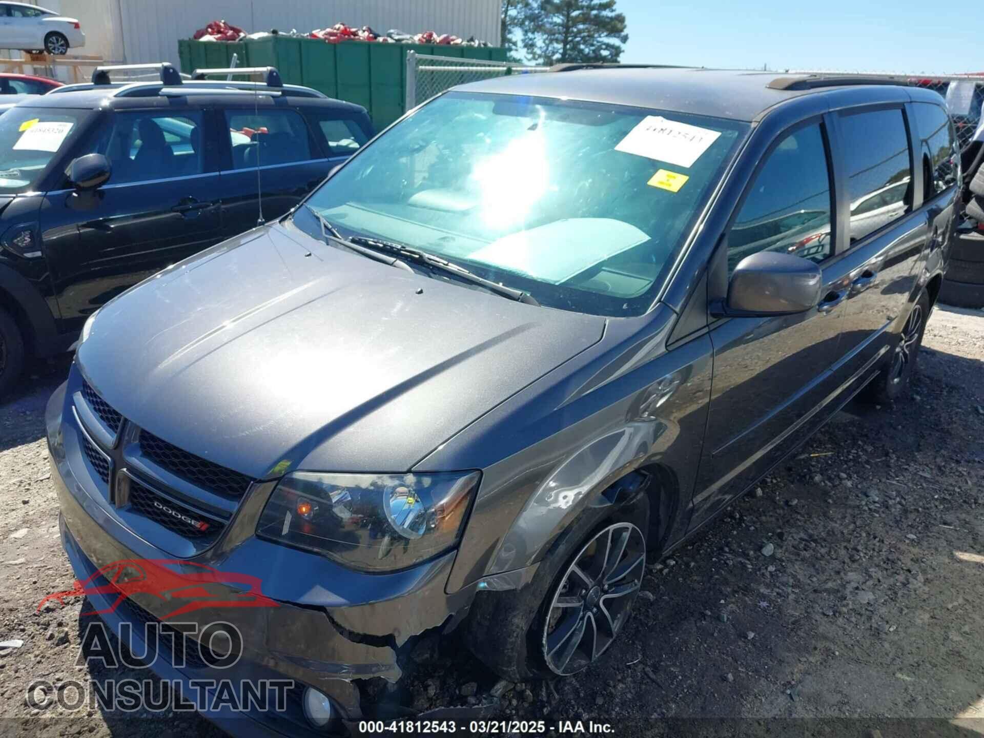 DODGE GRAND CARAVAN 2016 - 2C4RDGEG5GR384576