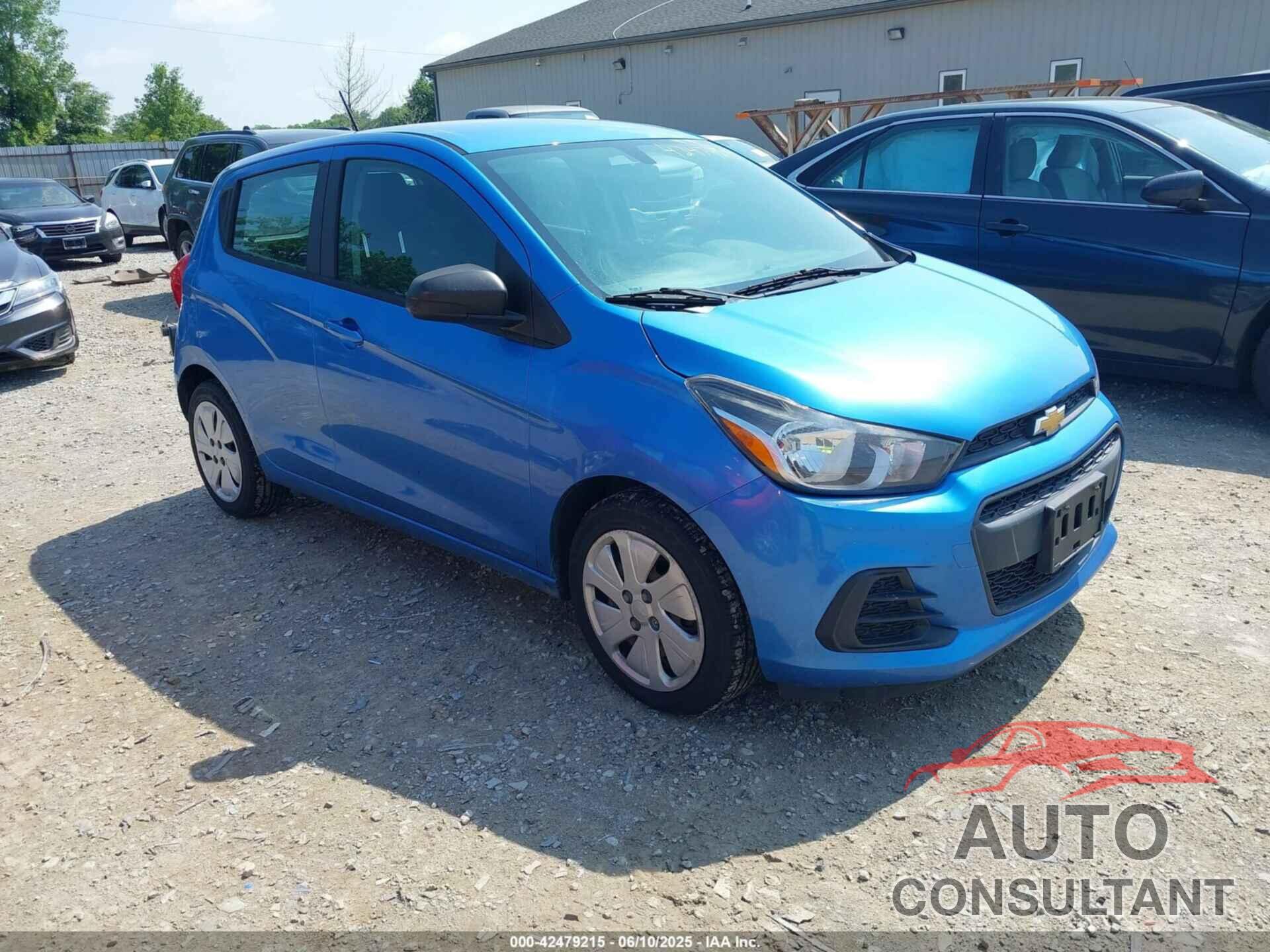 CHEVROLET SPARK 2017 - KL8CB6SA0HC733507