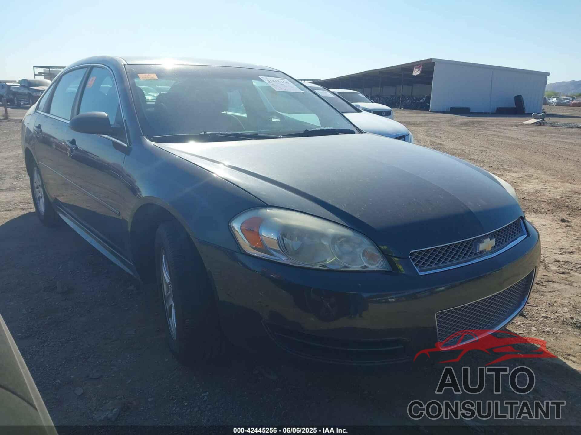 CHEVROLET IMPALA 2013 - 2G1WF5E37D1220554