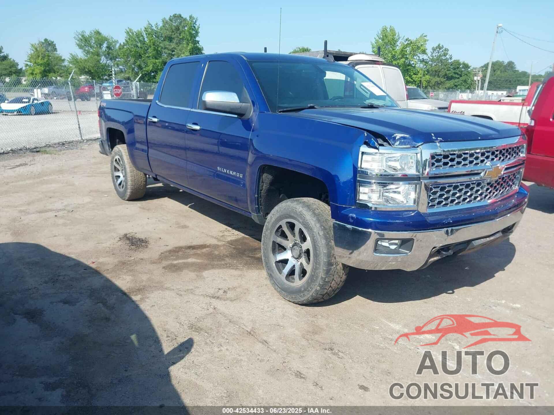 CHEVROLET SILVERADO 1500 2014 - 3GCUKREC2EG371280