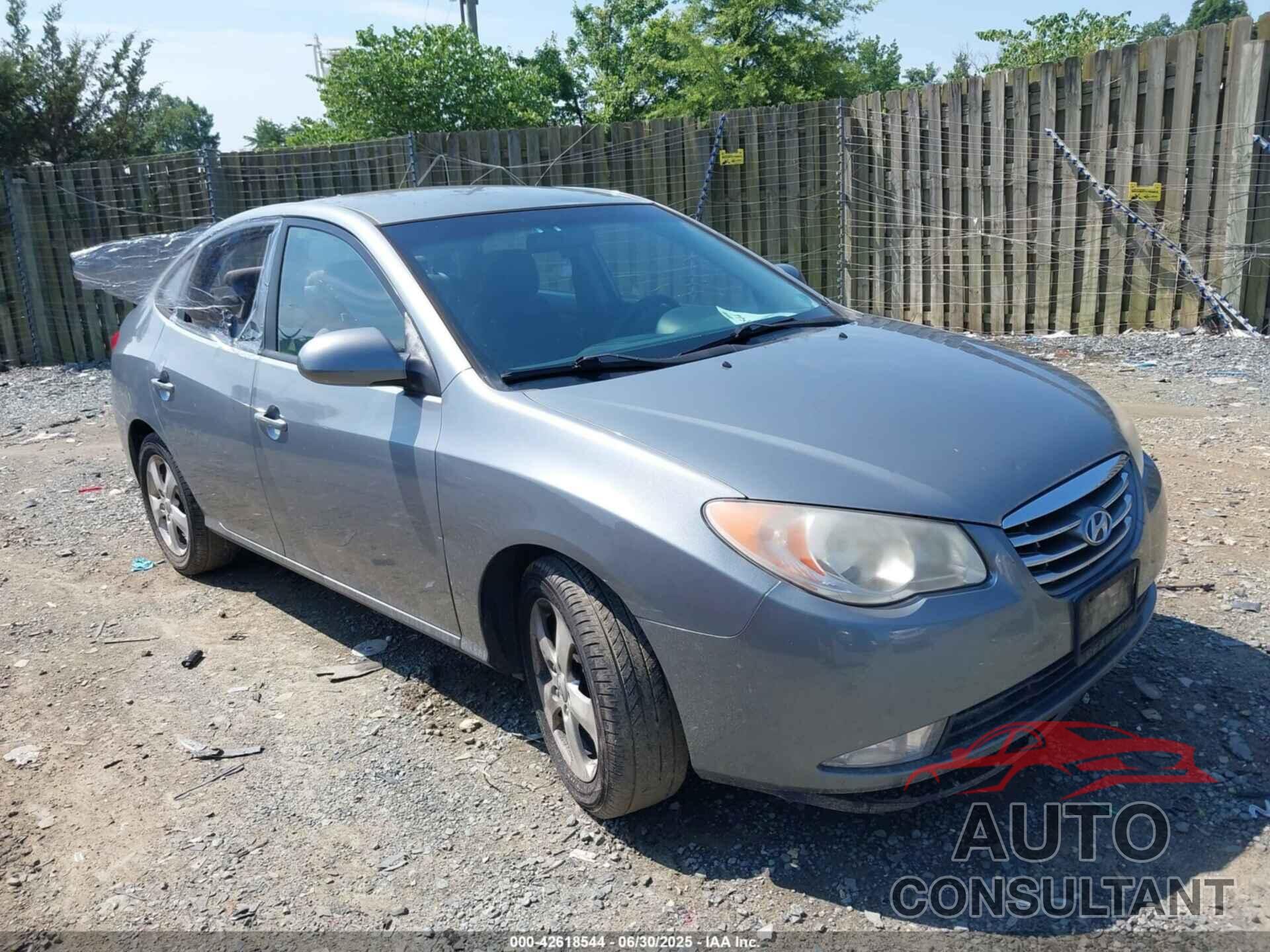 HYUNDAI ELANTRA 2010 - KMHDU4AD9AU181555