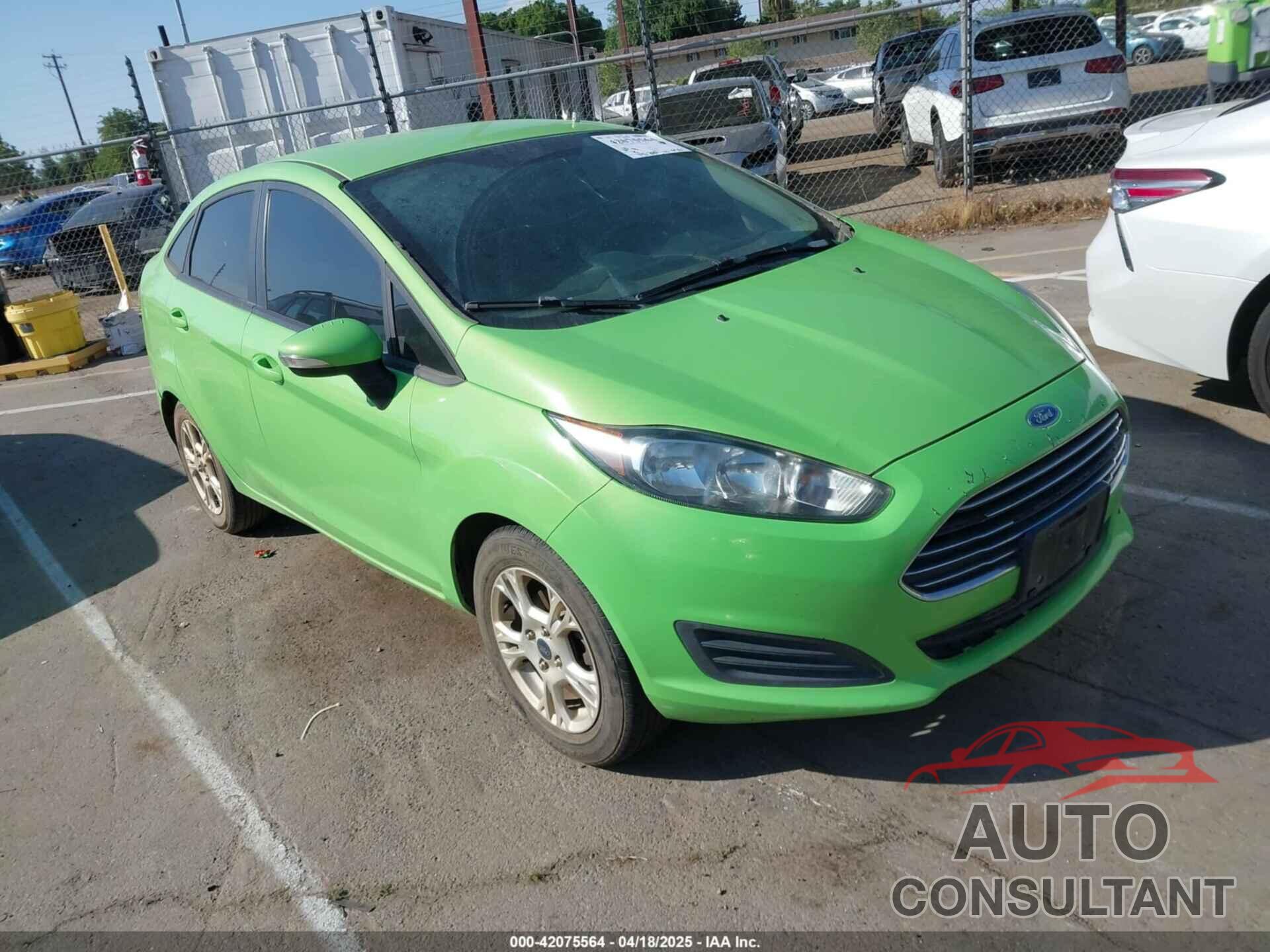 FORD FIESTA 2015 - 3FADP4BJ6FM205425