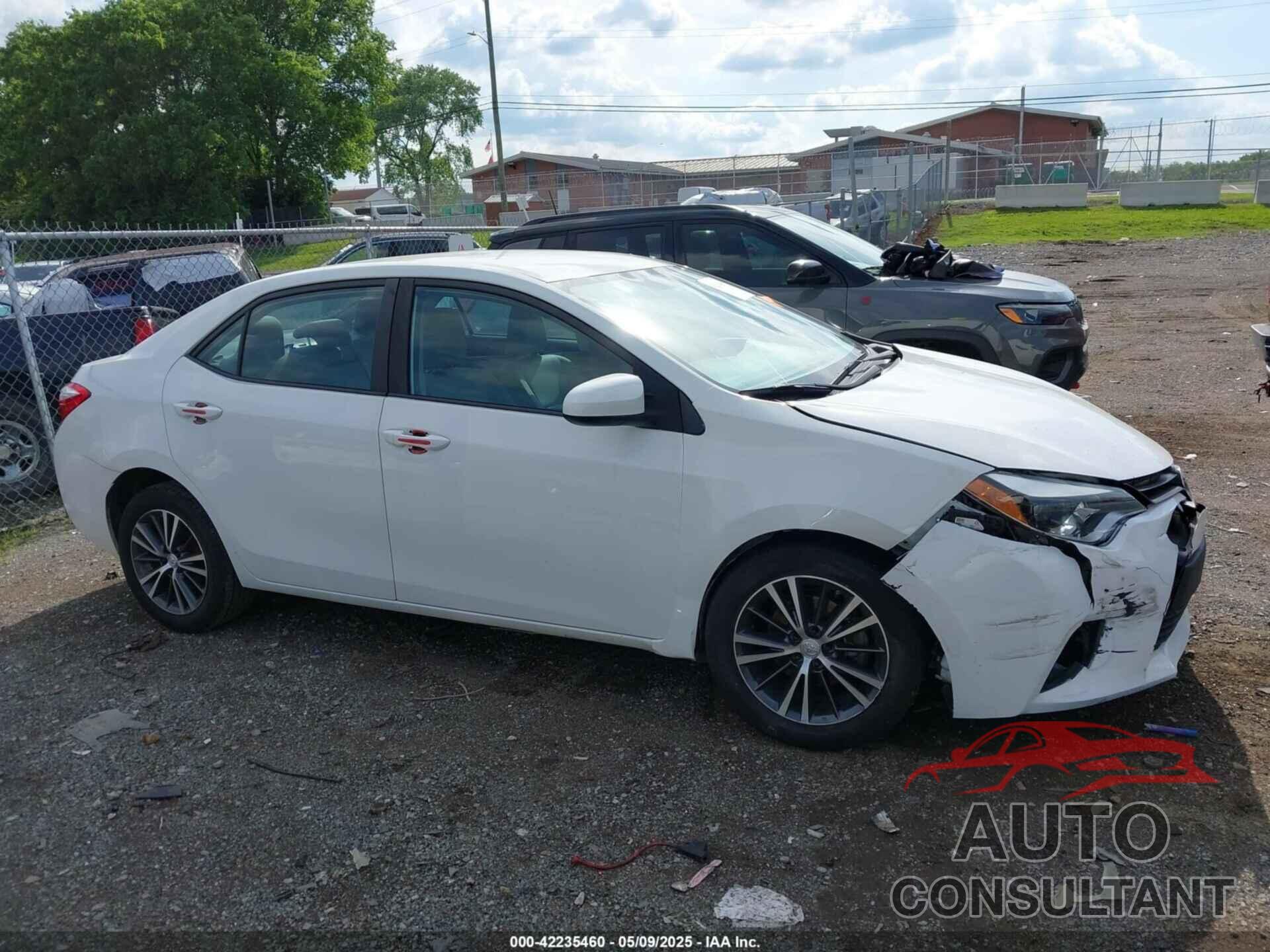 TOYOTA COROLLA 2016 - 2T1BURHE7GC570630