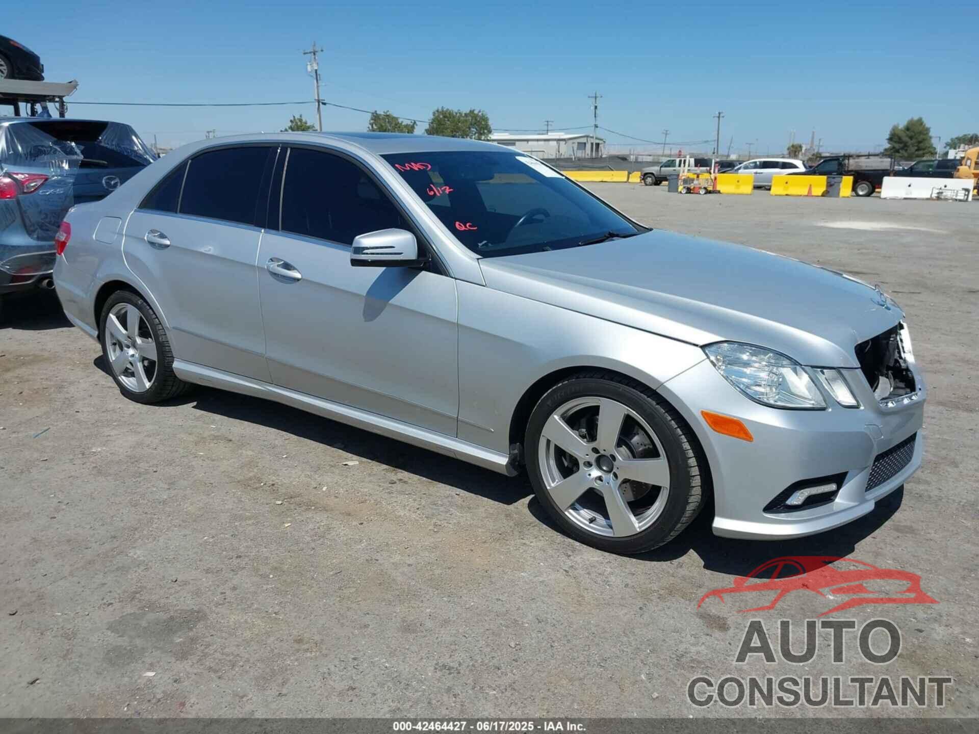 MERCEDES-BENZ E 350 2011 - WDDHF5GB9BA286780