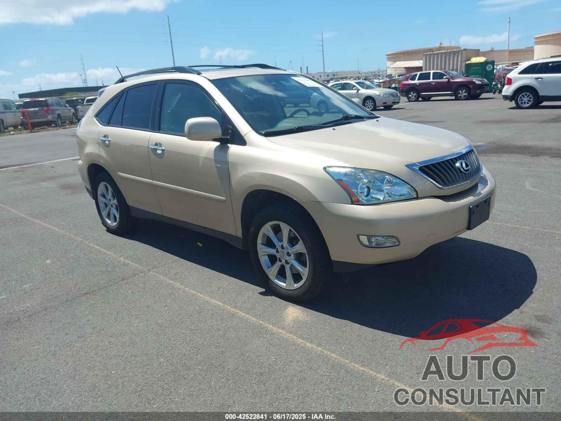 LEXUS RX 350 2009 - JTJGK31U299852738