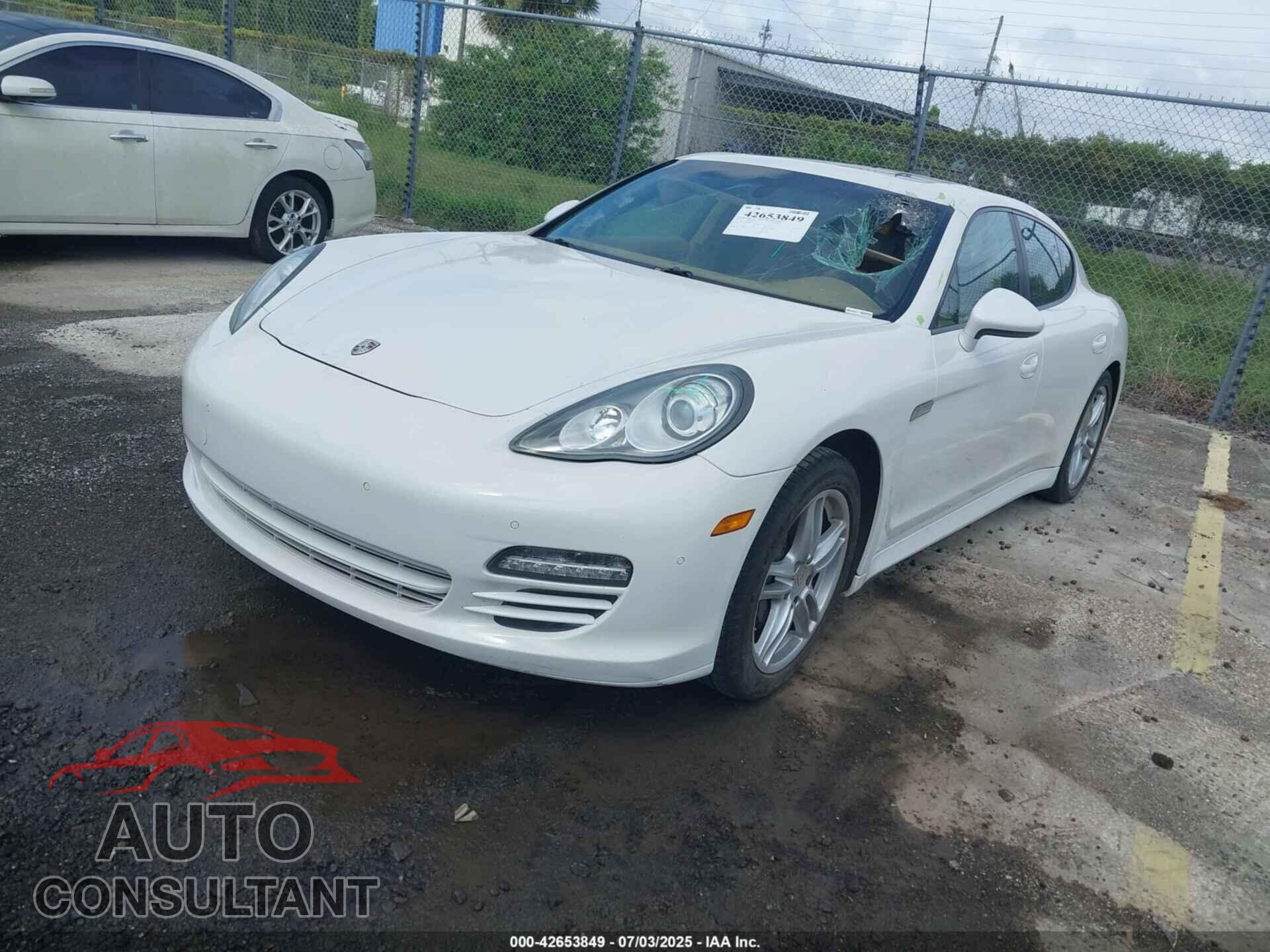 PORSCHE PANAMERA 2011 - WP0AA2A70BL019965