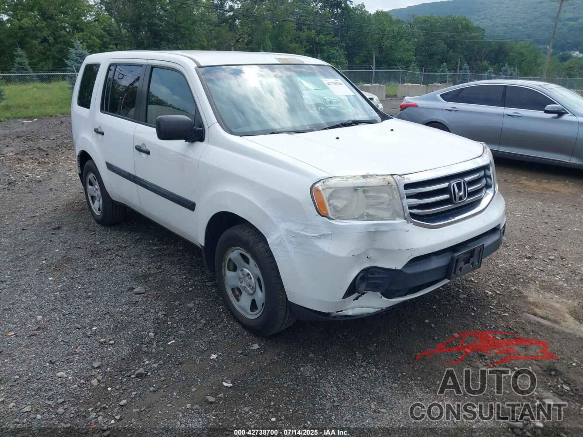 HONDA PILOT 2013 - 5FNYF4H29DB013285