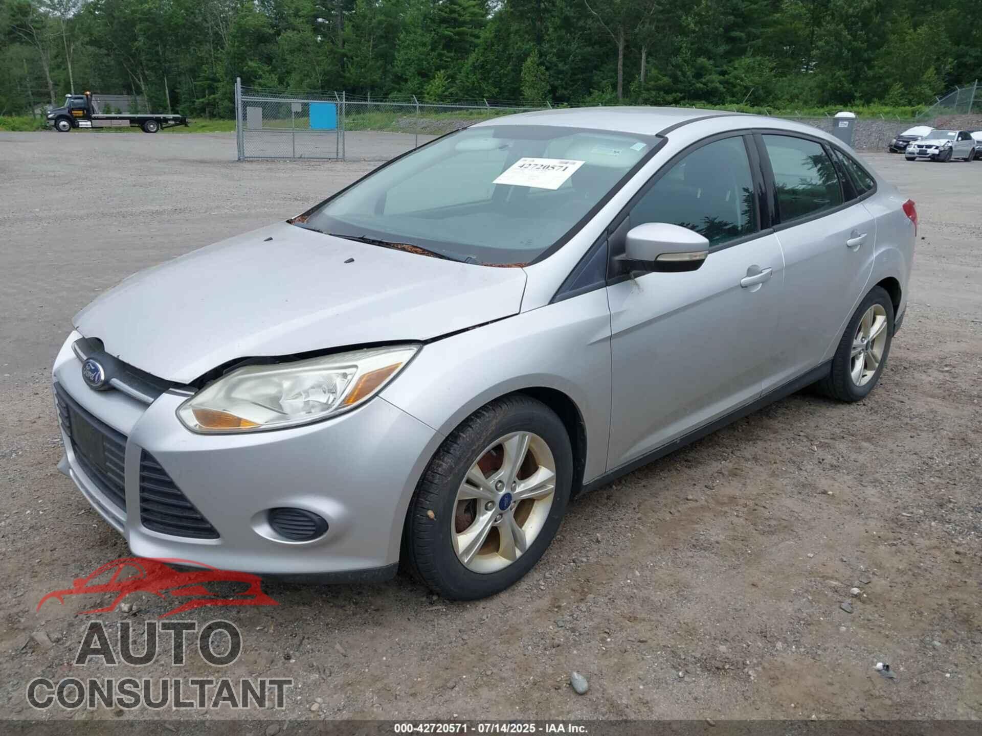 FORD FOCUS 2013 - 1FADP3F25DL348409