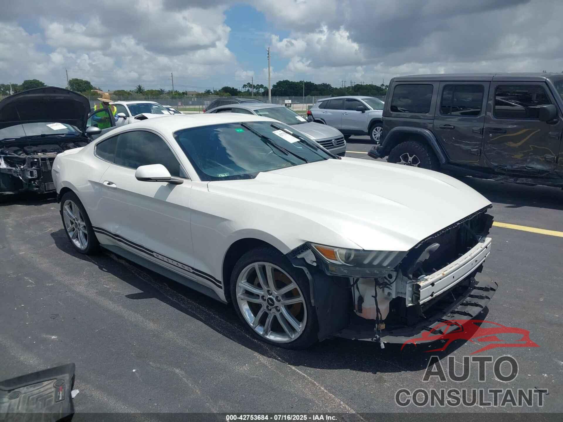 FORD MUSTANG 2017 - 1FA6P8TH0H5249375