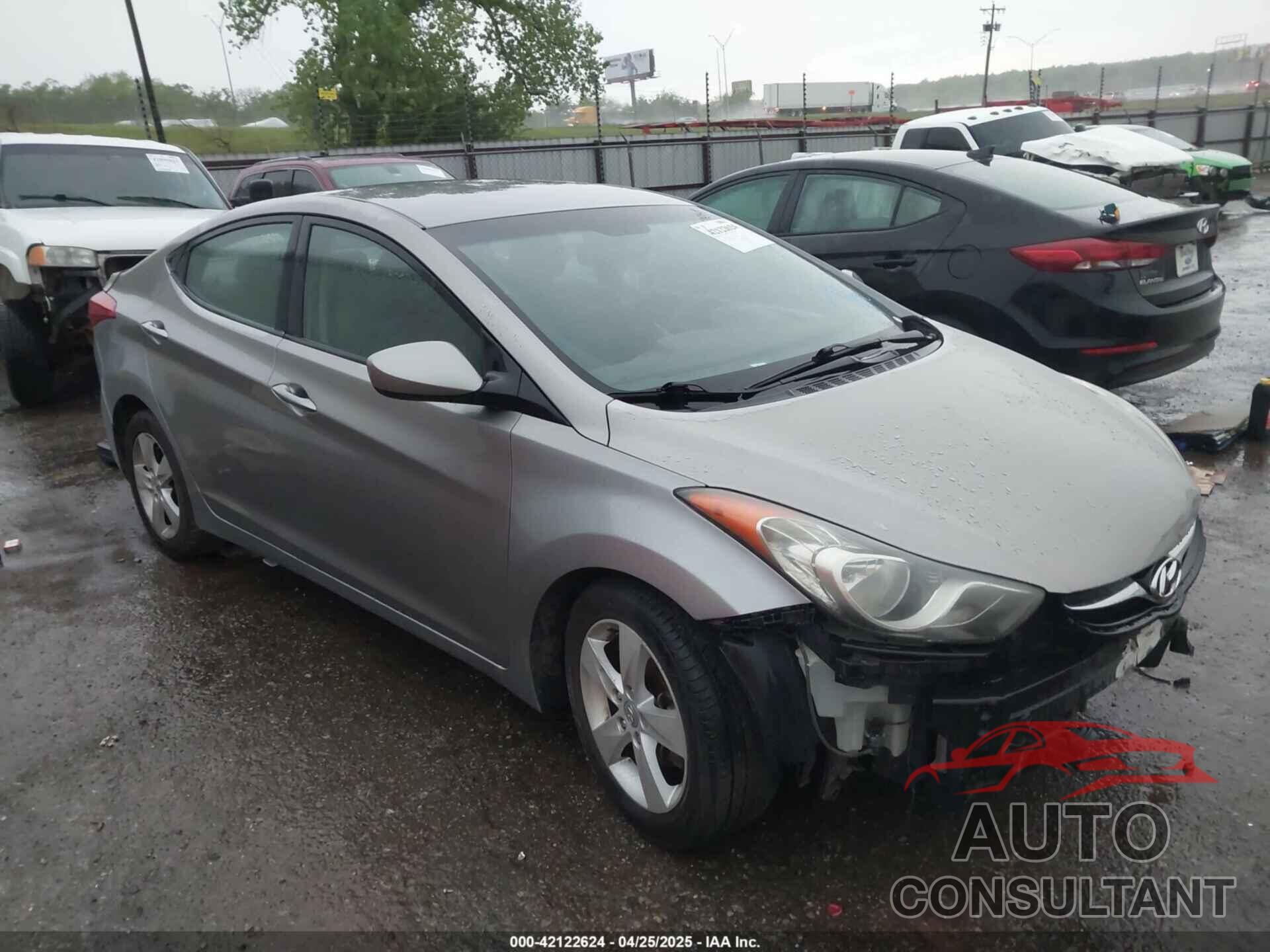HYUNDAI ELANTRA 2013 - KMHDH4AEXDU488508