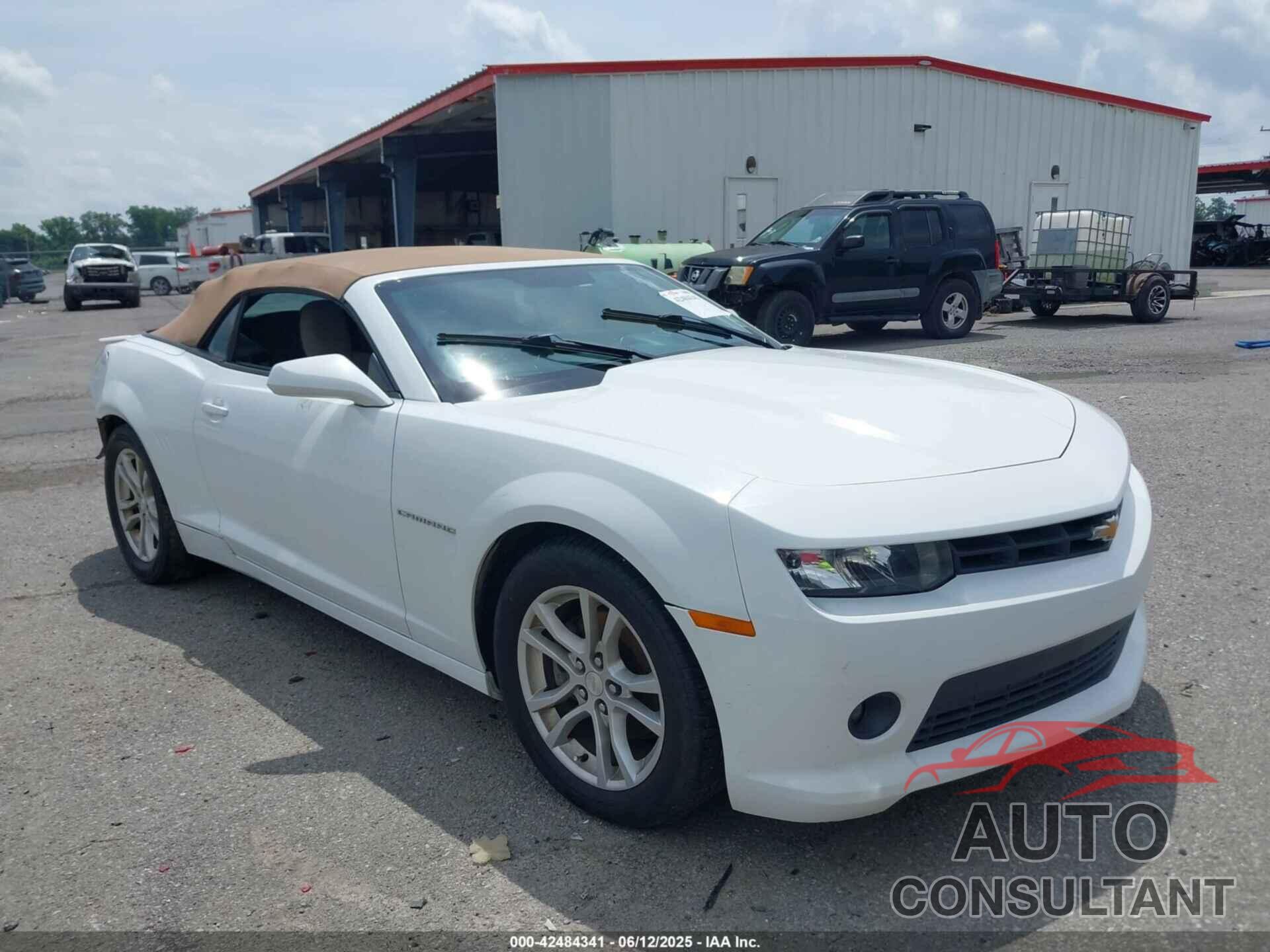 CHEVROLET CAMARO 2015 - 2G1FD3D37F9281564