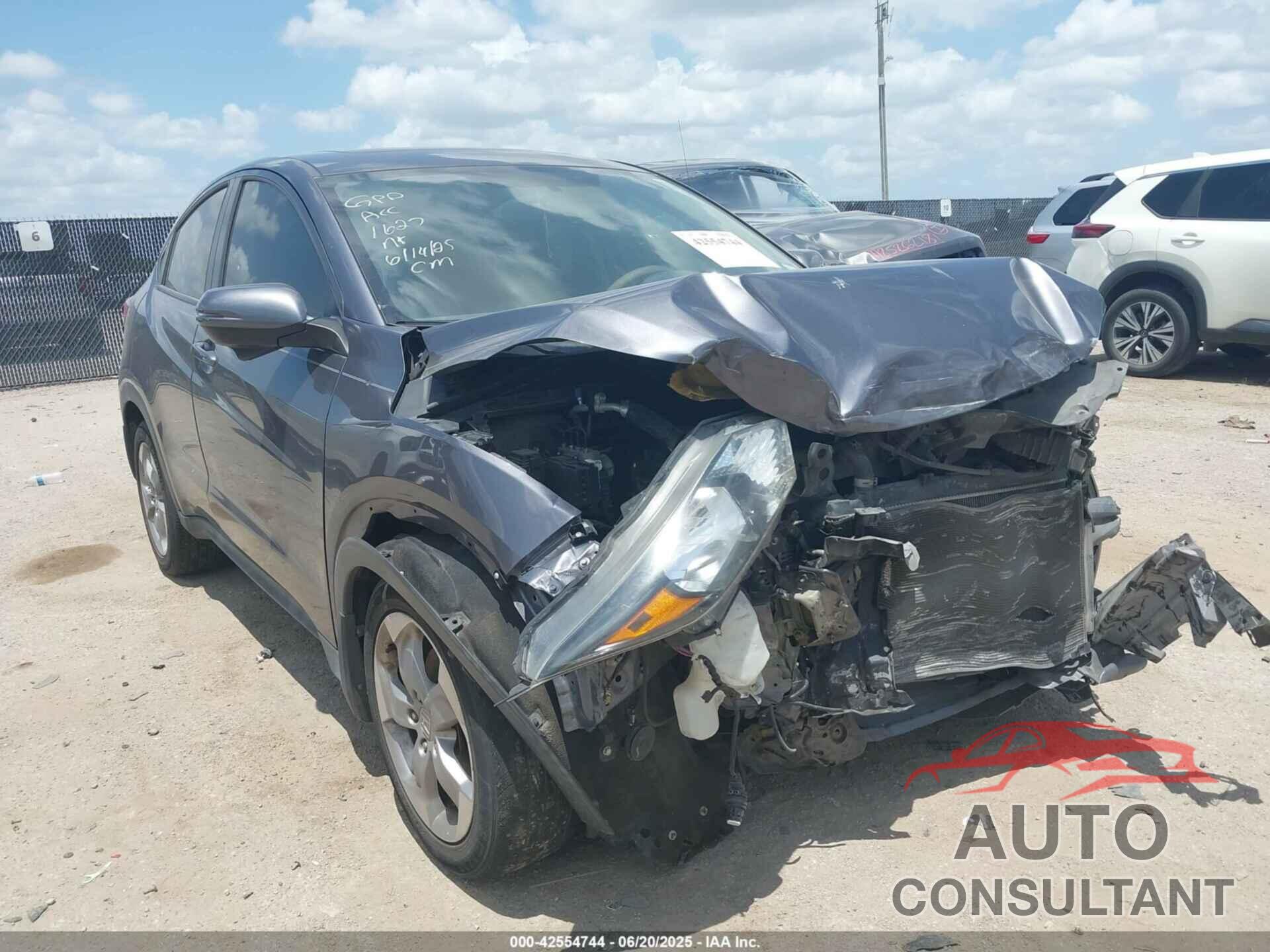 HONDA HR-V 2017 - 3CZRU5H51HG710132