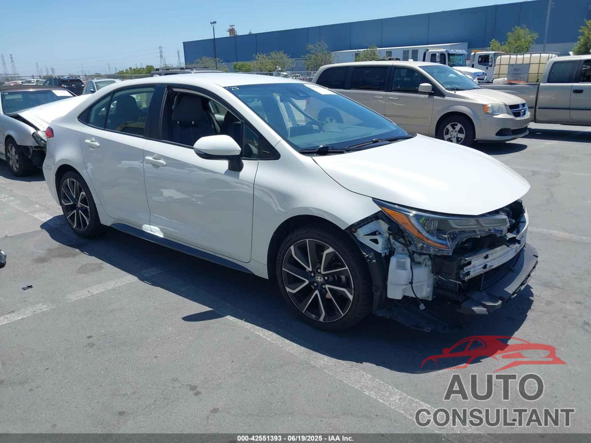 TOYOTA COROLLA 2021 - JTDS4MCE5MJ068998