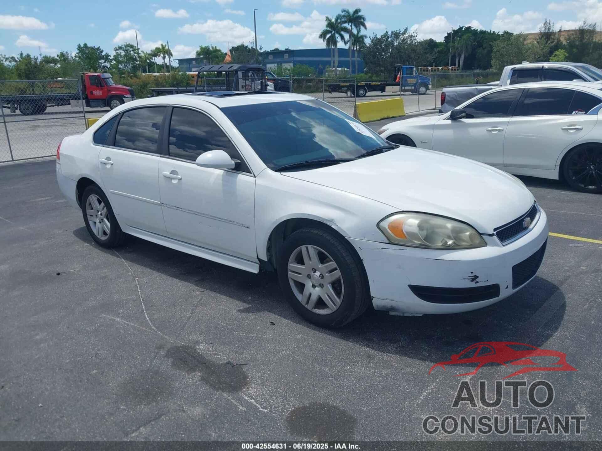 CHEVROLET IMPALA LIMITED 2014 - 2G1WB5E33E1153089